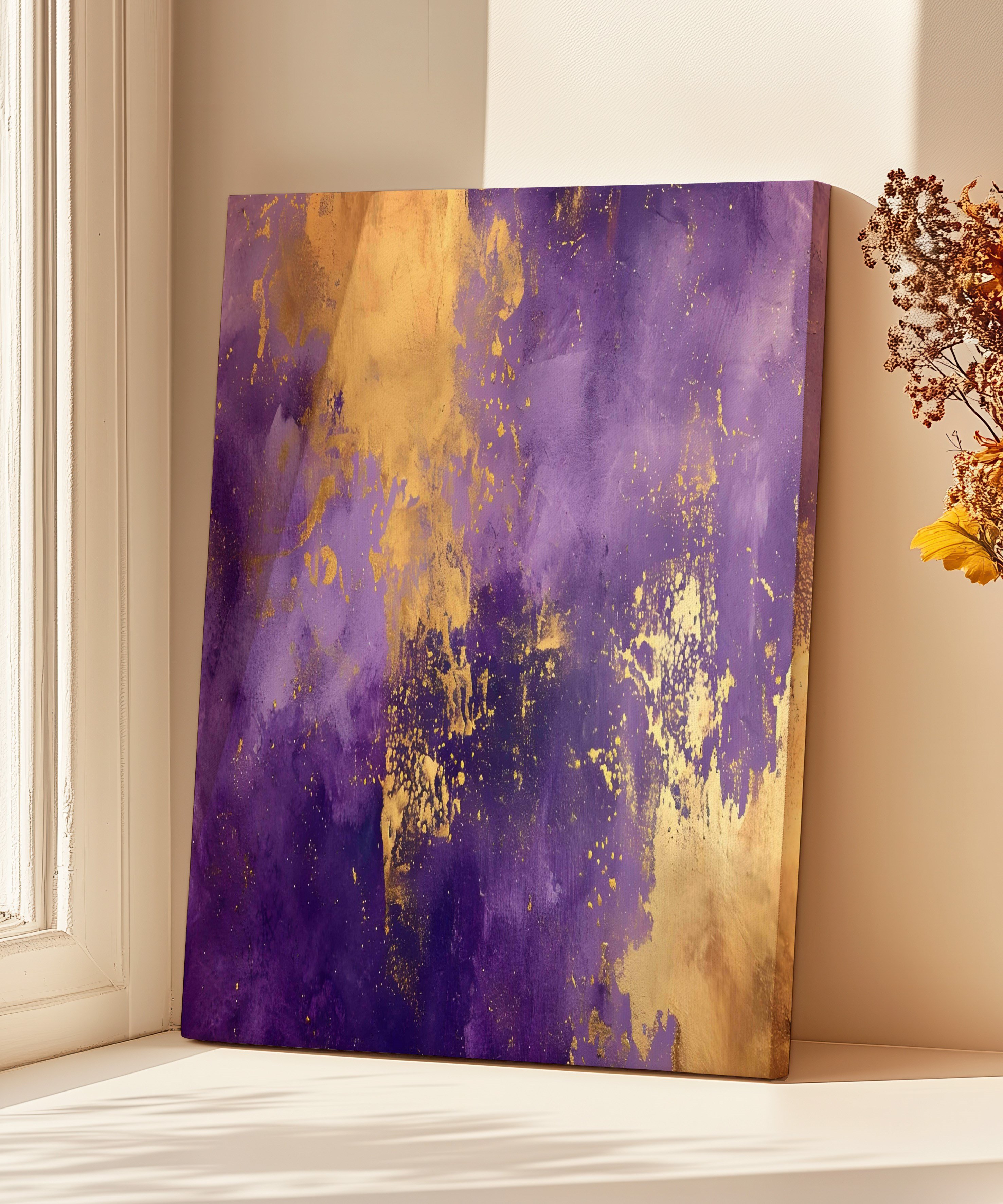 Morun Mührü | Yağlı Boya Dokulu Canvas Baskı