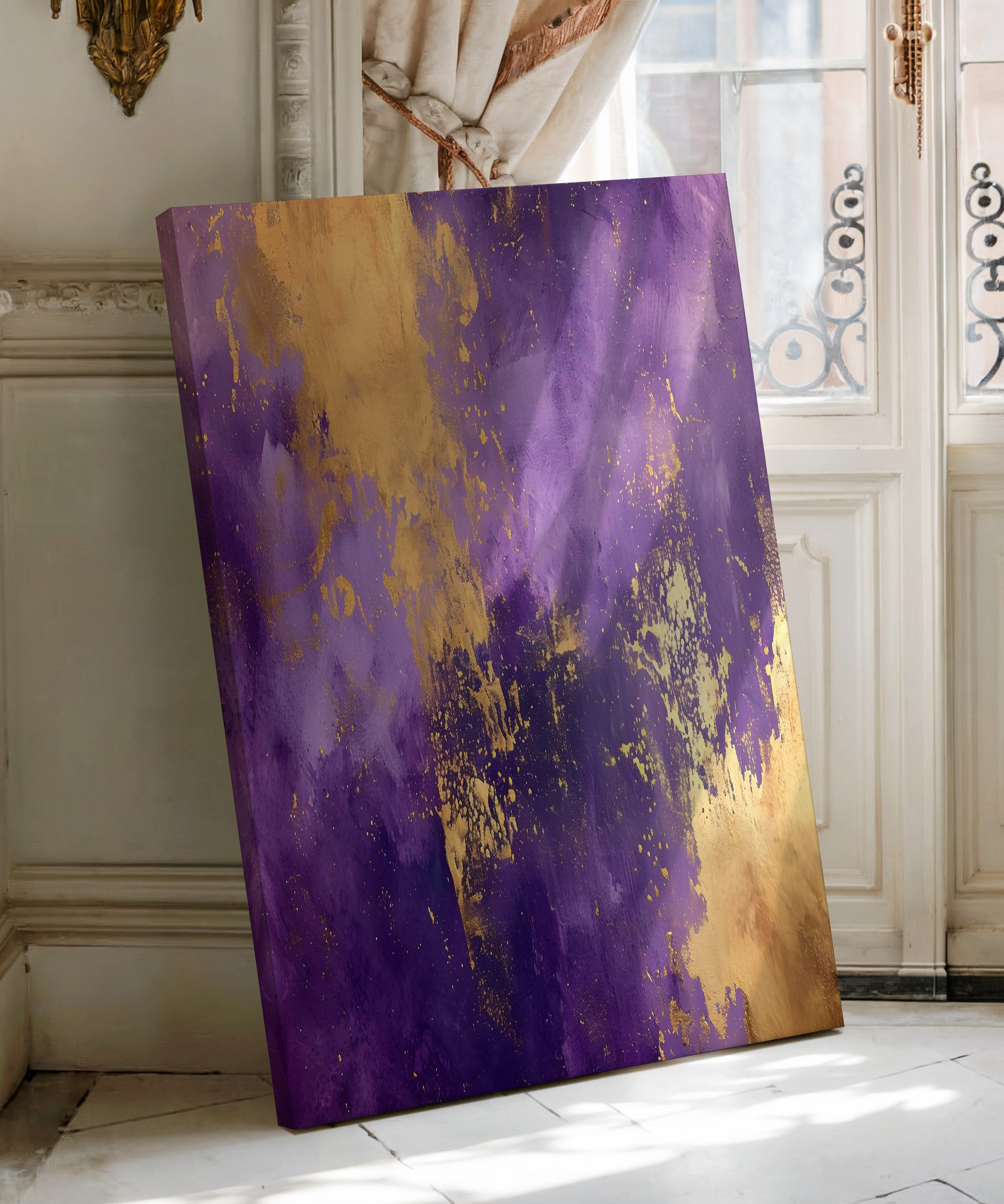 Morun Mührü | Yağlı Boya Dokulu Canvas Baskı