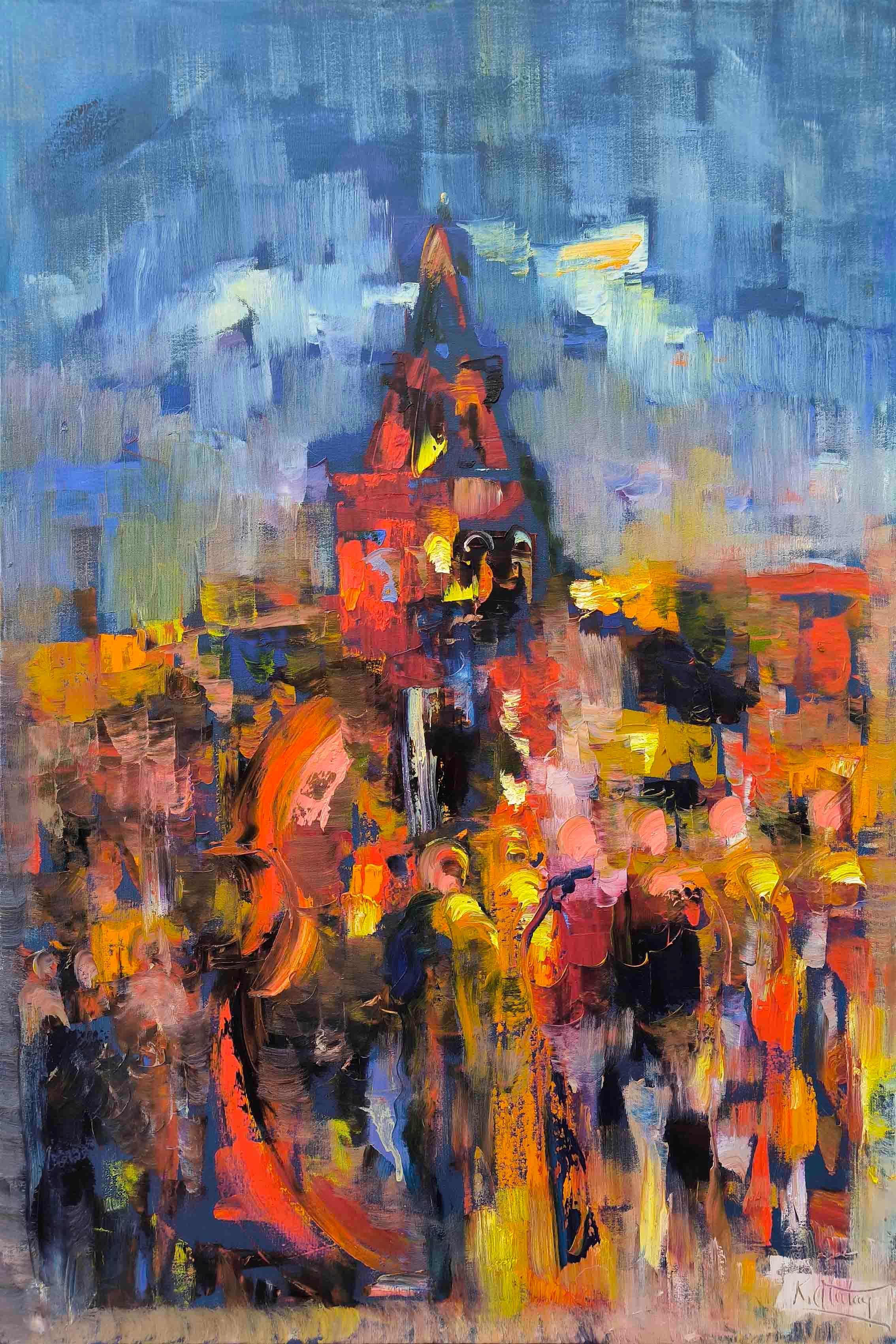 Müzikal Galata | Yağlı Boya Tablo