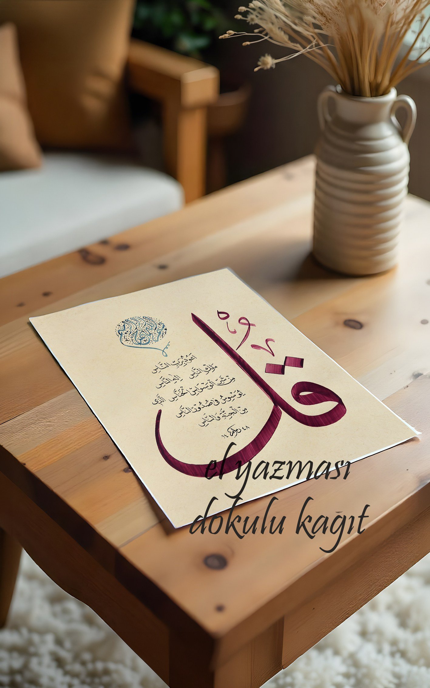 NAS SURESİ HAT SANATI