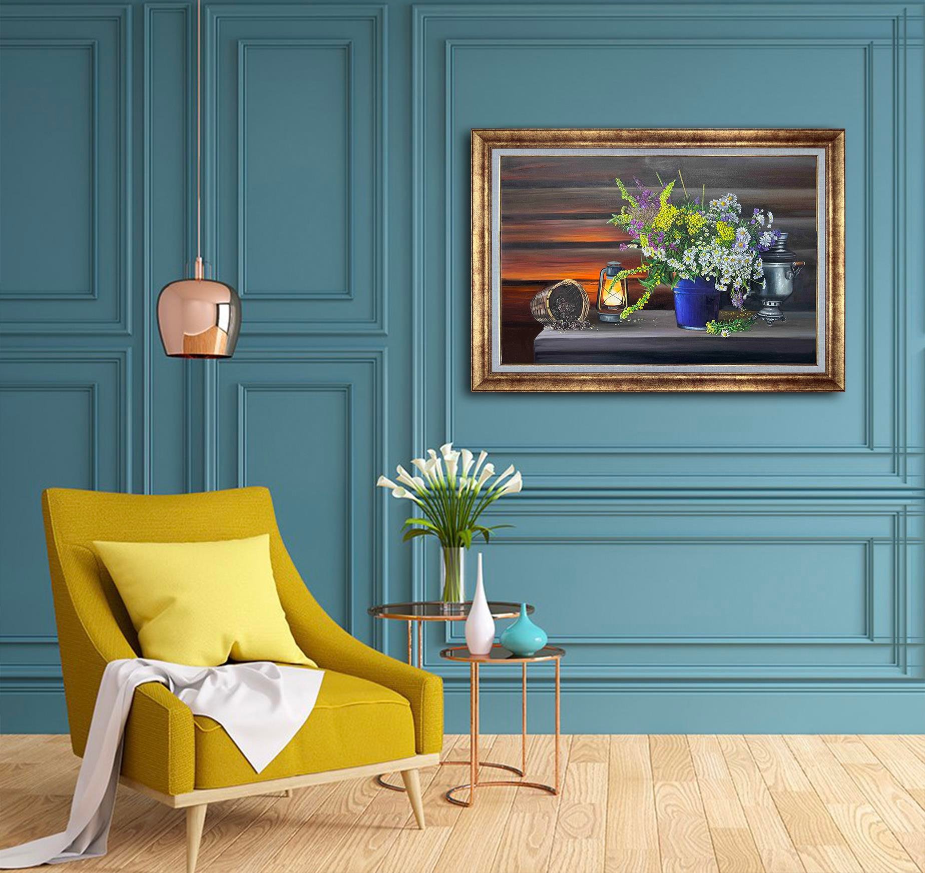 Natürmort  sepeti | Yağlı Boya Tablo