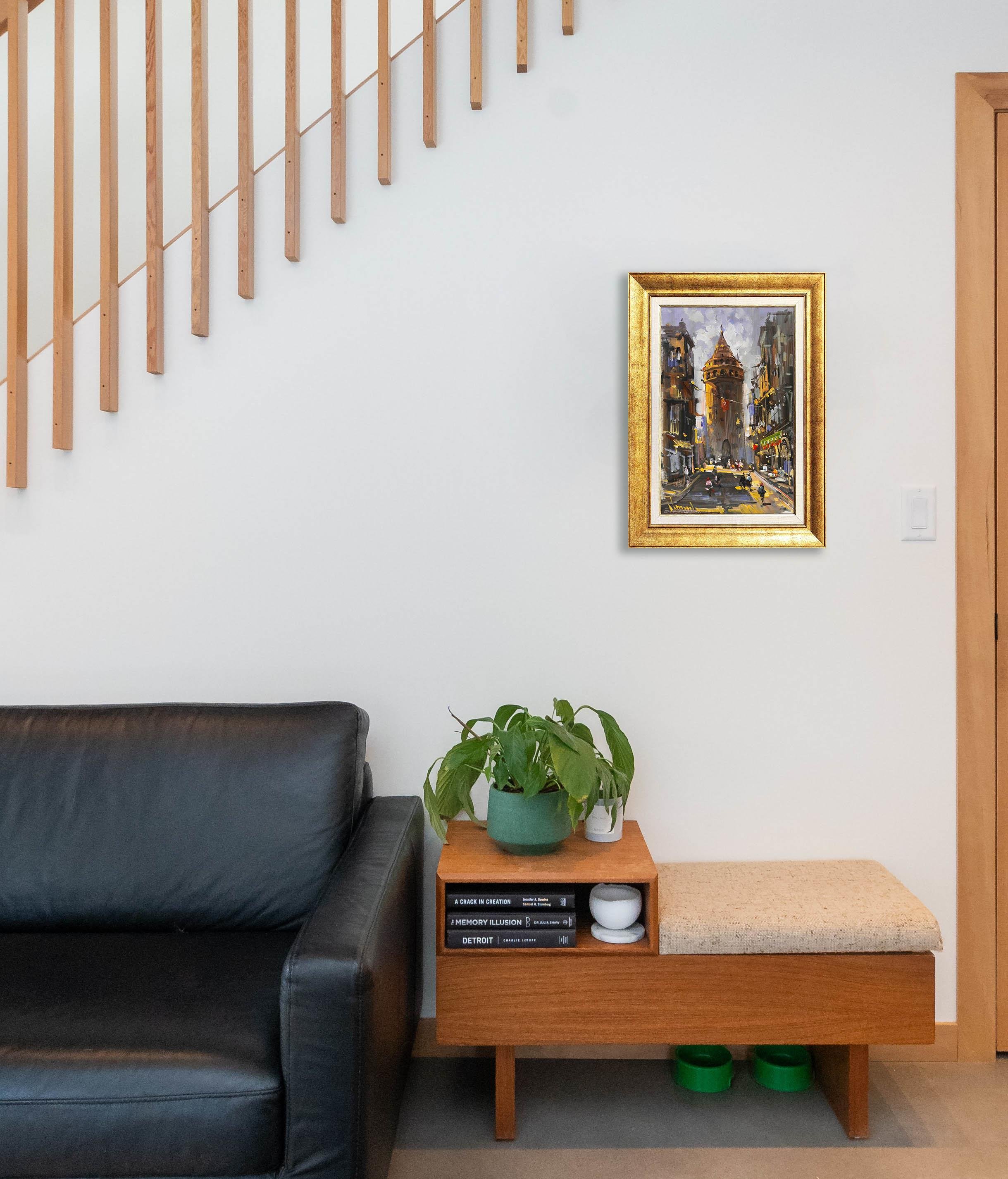 Nostalji Galata | Yağlı Boya Tablo