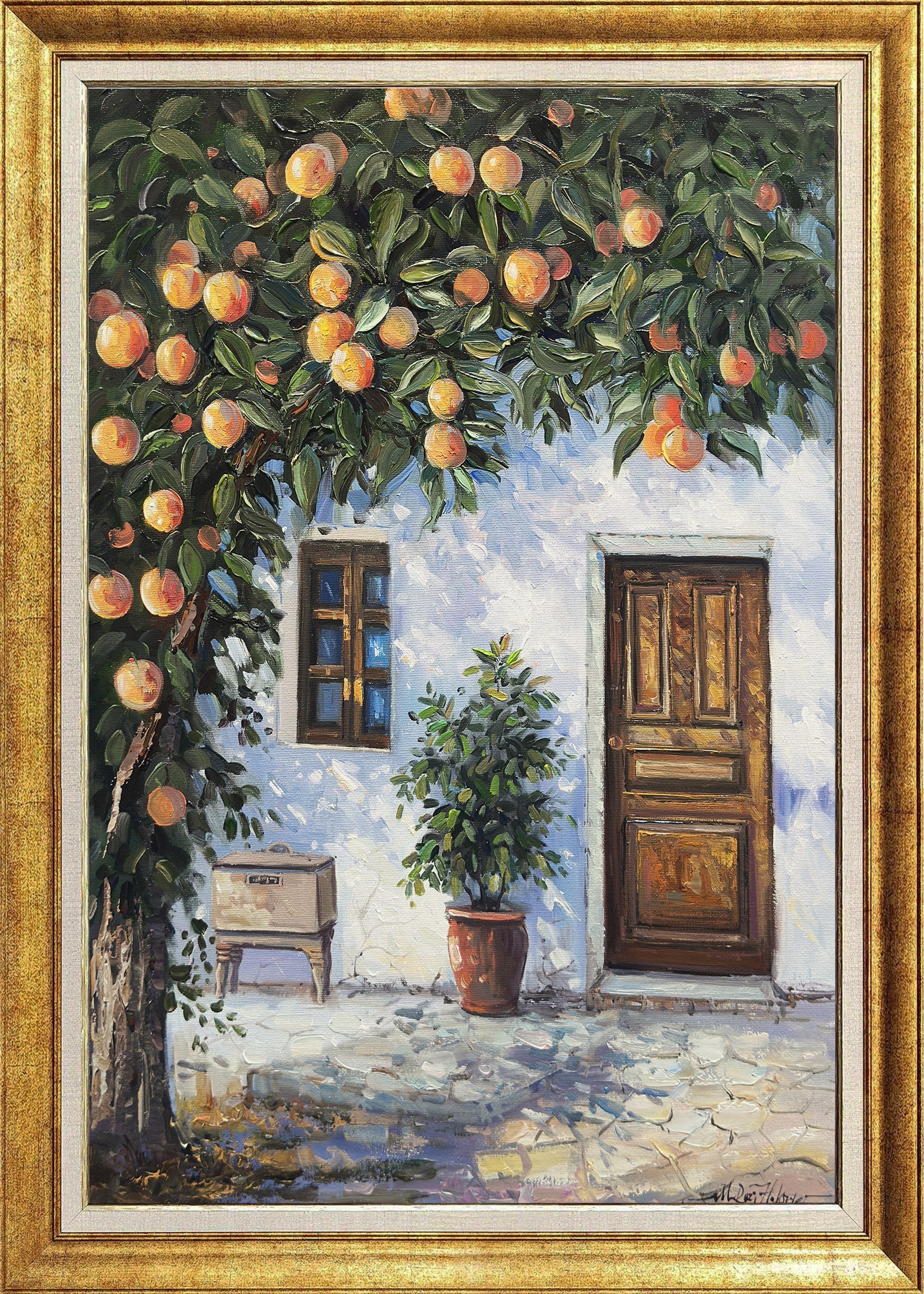Portakal Ağacı| Yağlı Boya Tablo