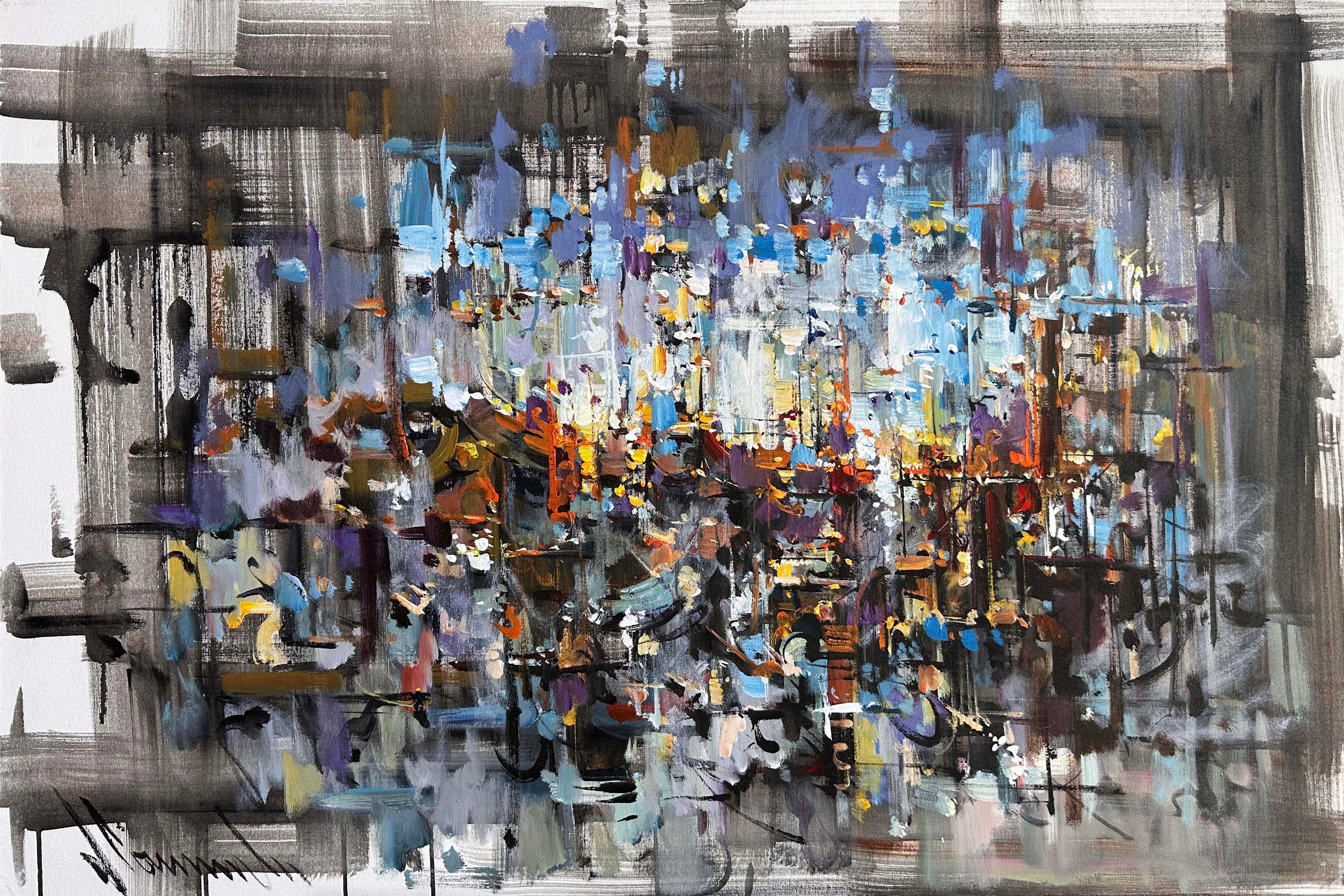 Renk Sıçraması | Yağlı Boya Tablo 