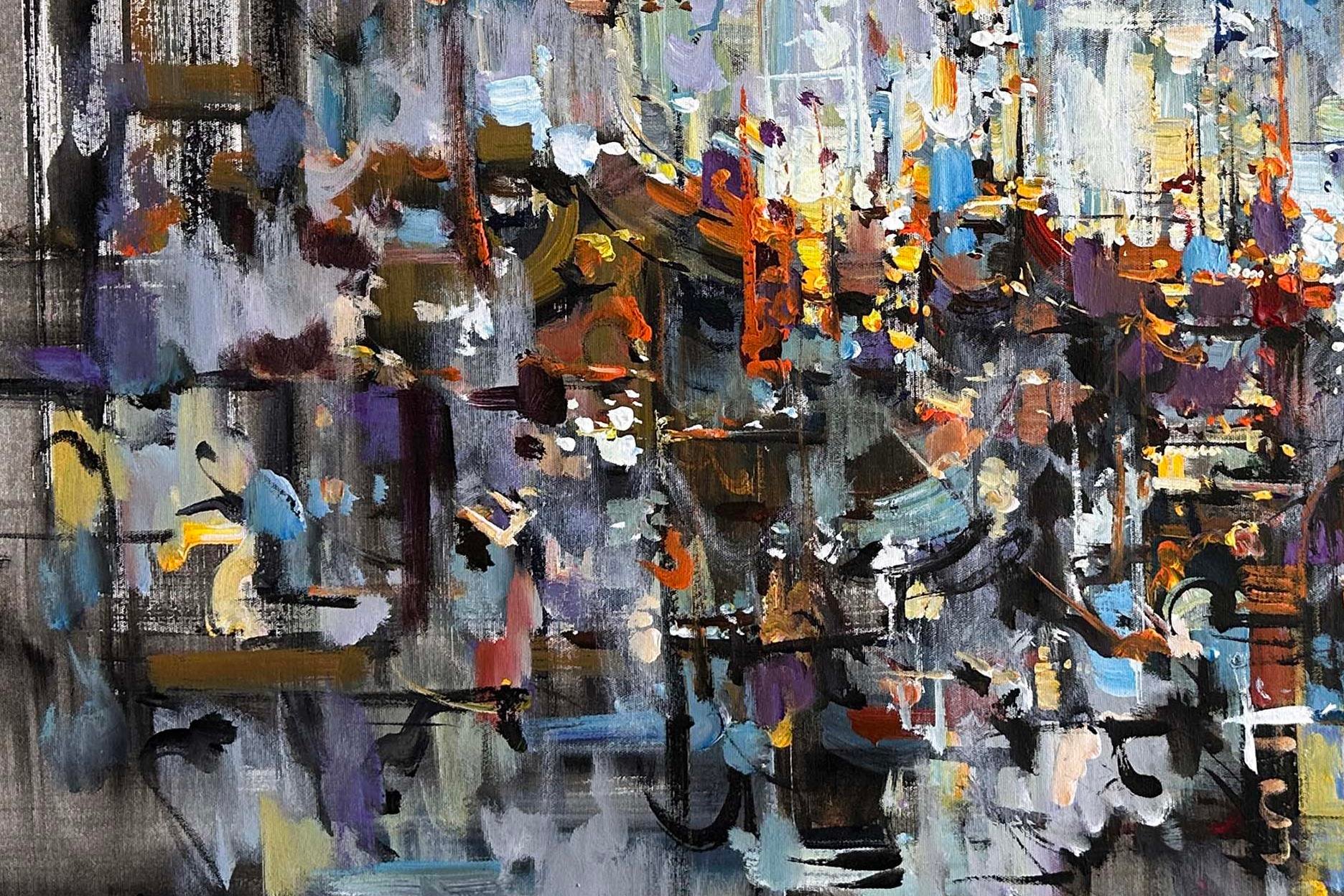 Renk Sıçraması | Yağlı Boya Tablo 