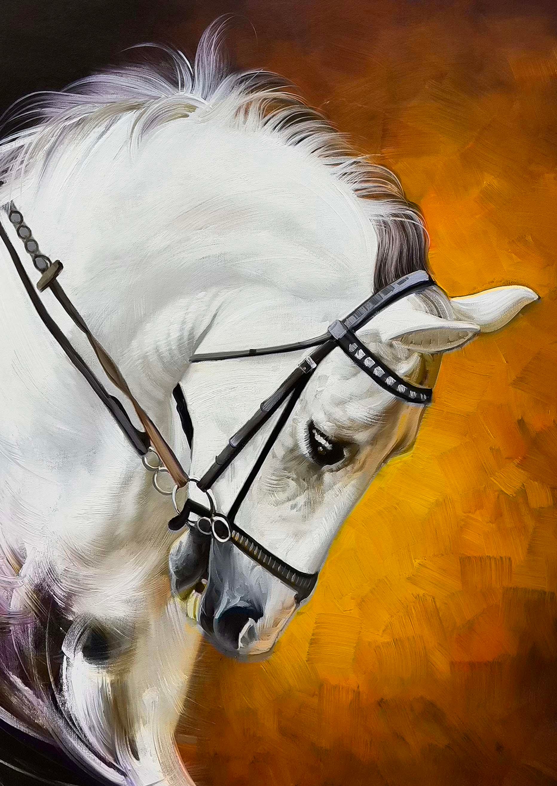 Şampiyon At | Yağlı Boya Tablo