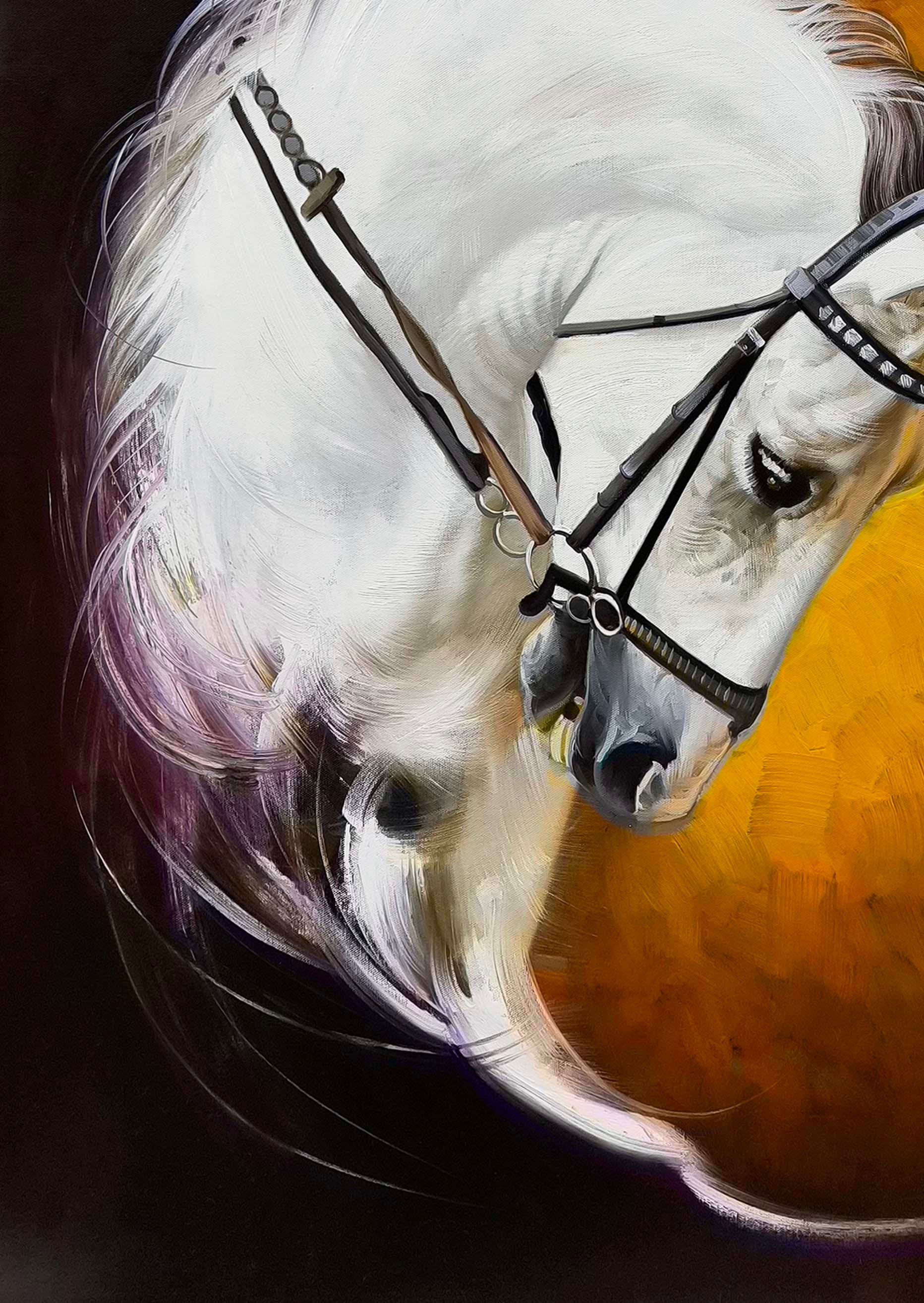 Şampiyon At | Yağlı Boya Tablo