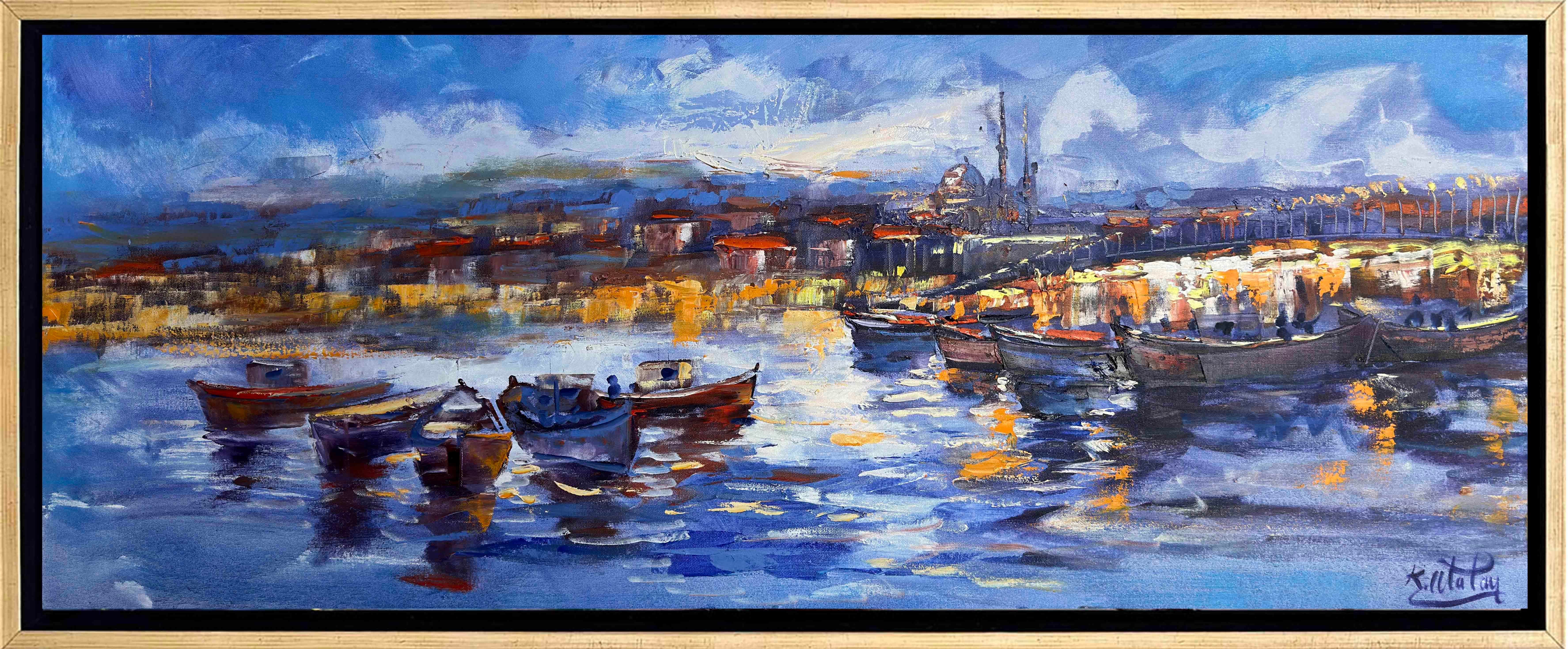 Sandalların gölgesi  | Yağlı Boya Tablo