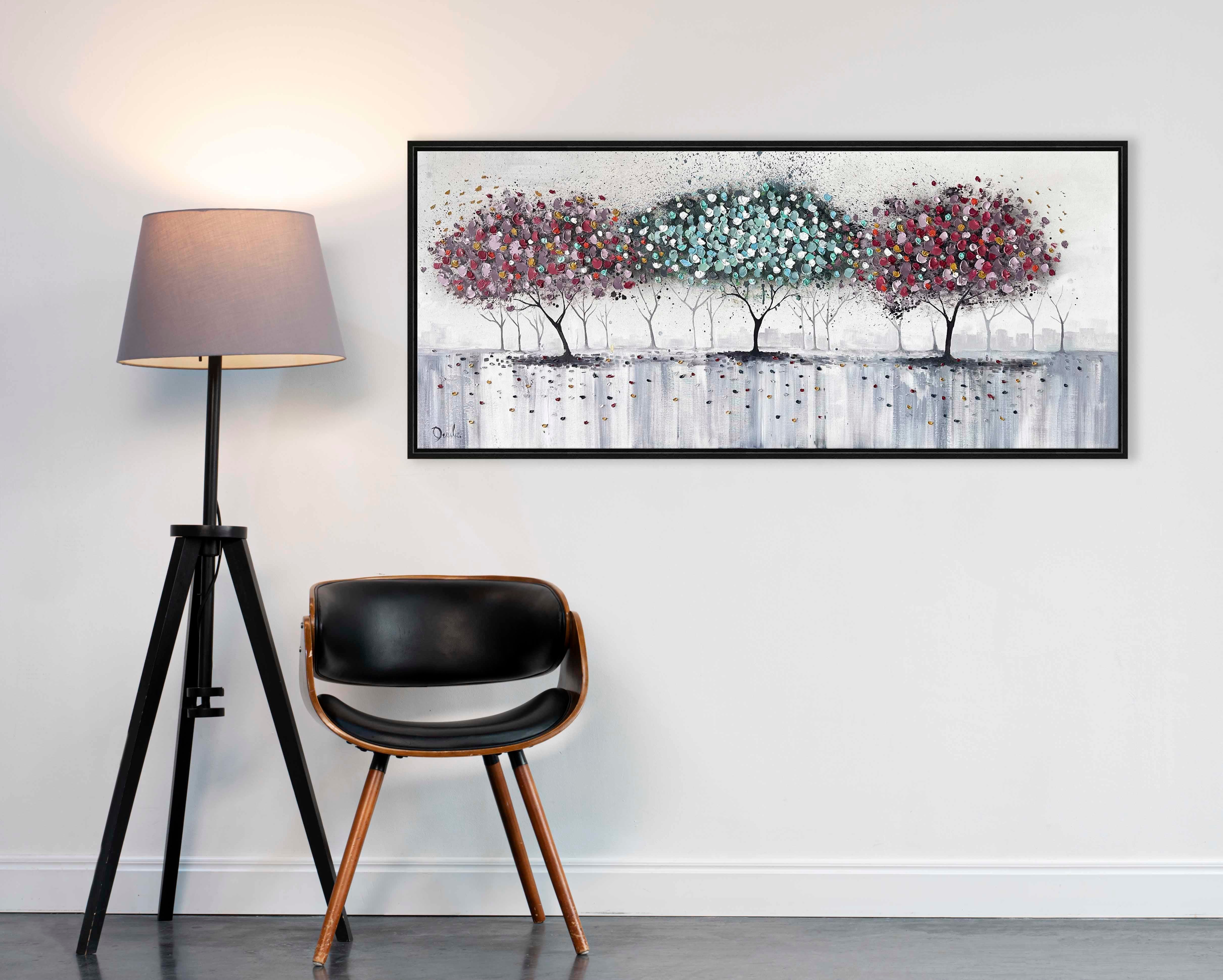 Sempatik Ağaçlar | Yağlı Boya Tablo 