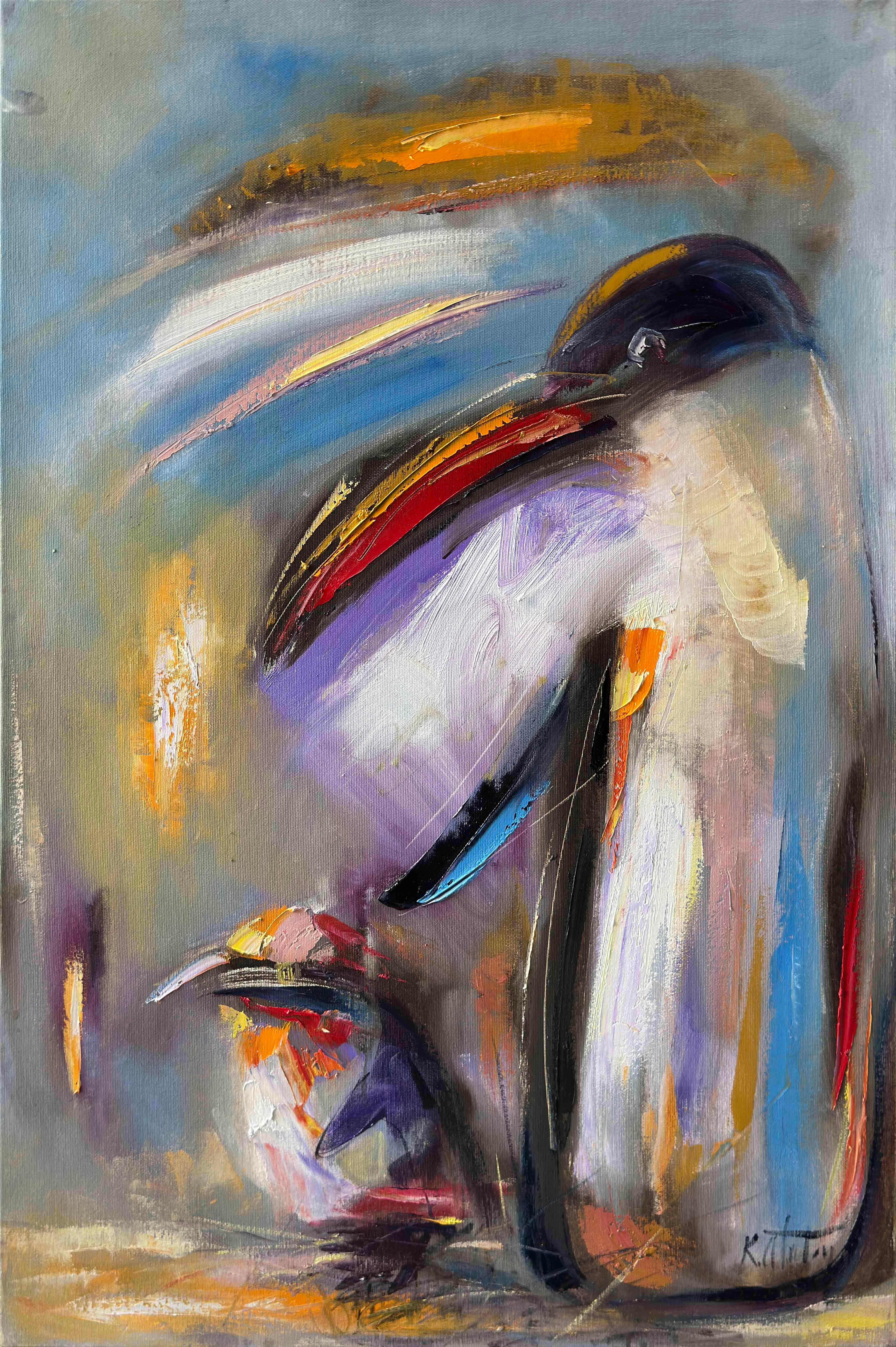 Serçeler | Yağlı Boya Tablo