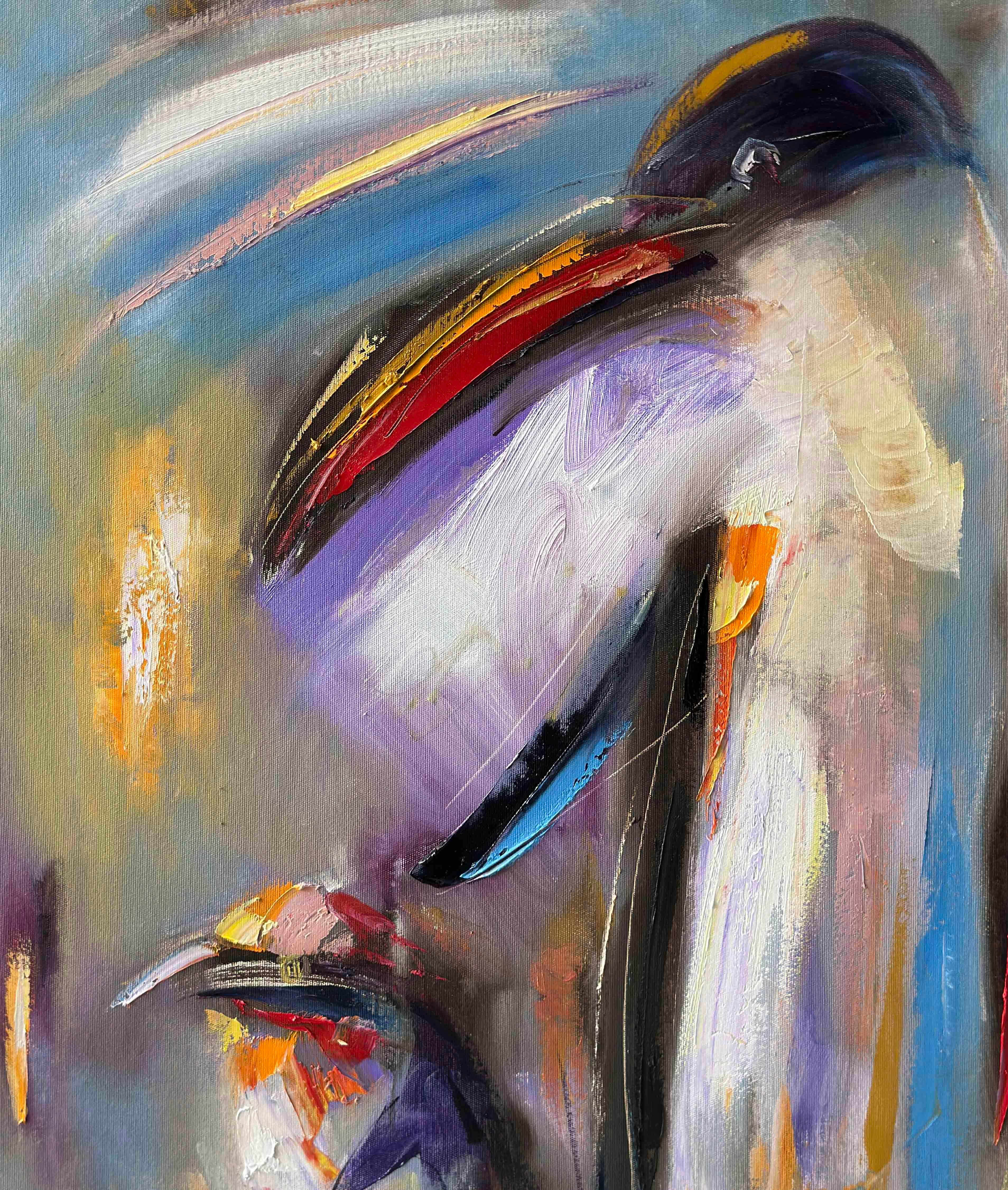 Serçeler | Yağlı Boya Tablo