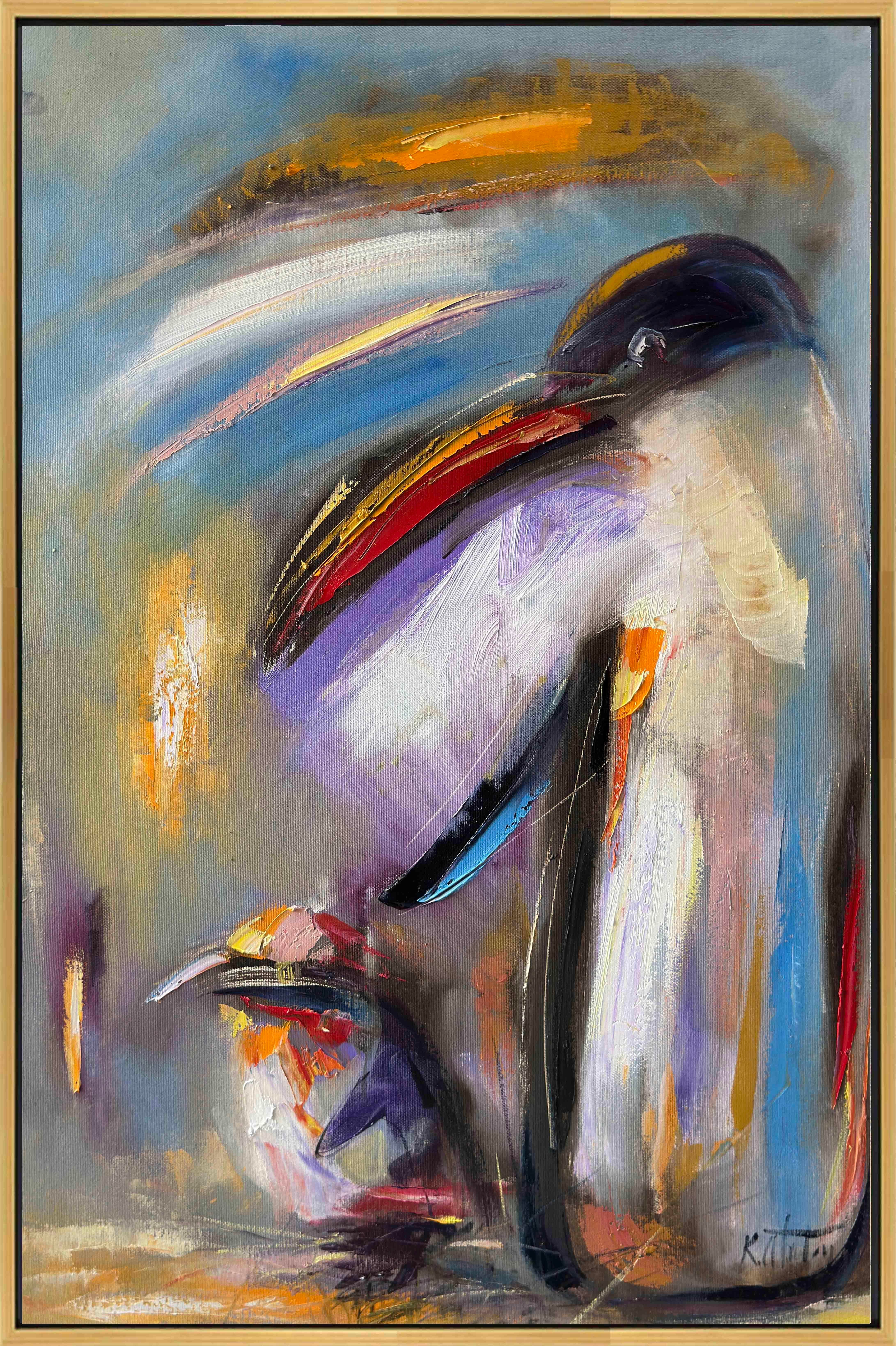 Serçeler | Yağlı Boya Tablo