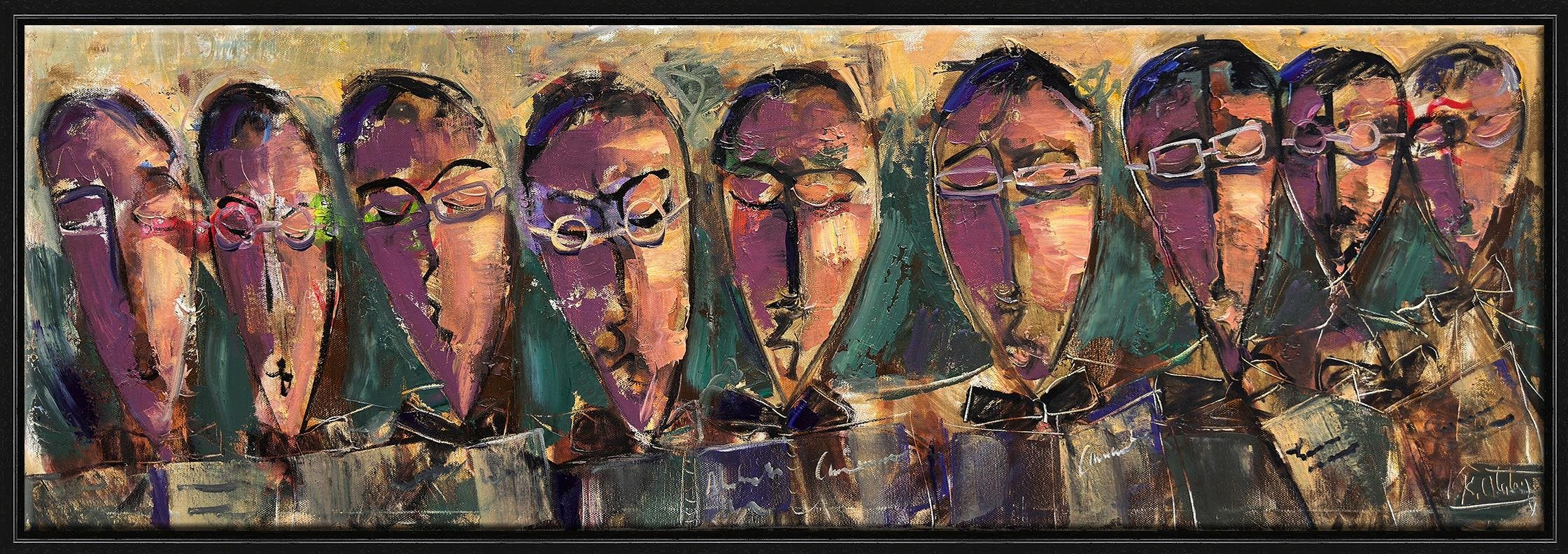 Silüet | Yağlı Boya Tablo