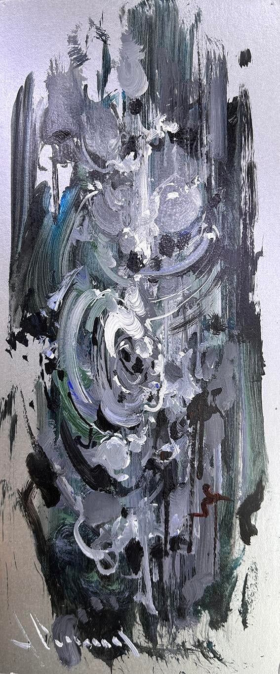 Soyut Griler | Yağlı Boya Tablo 