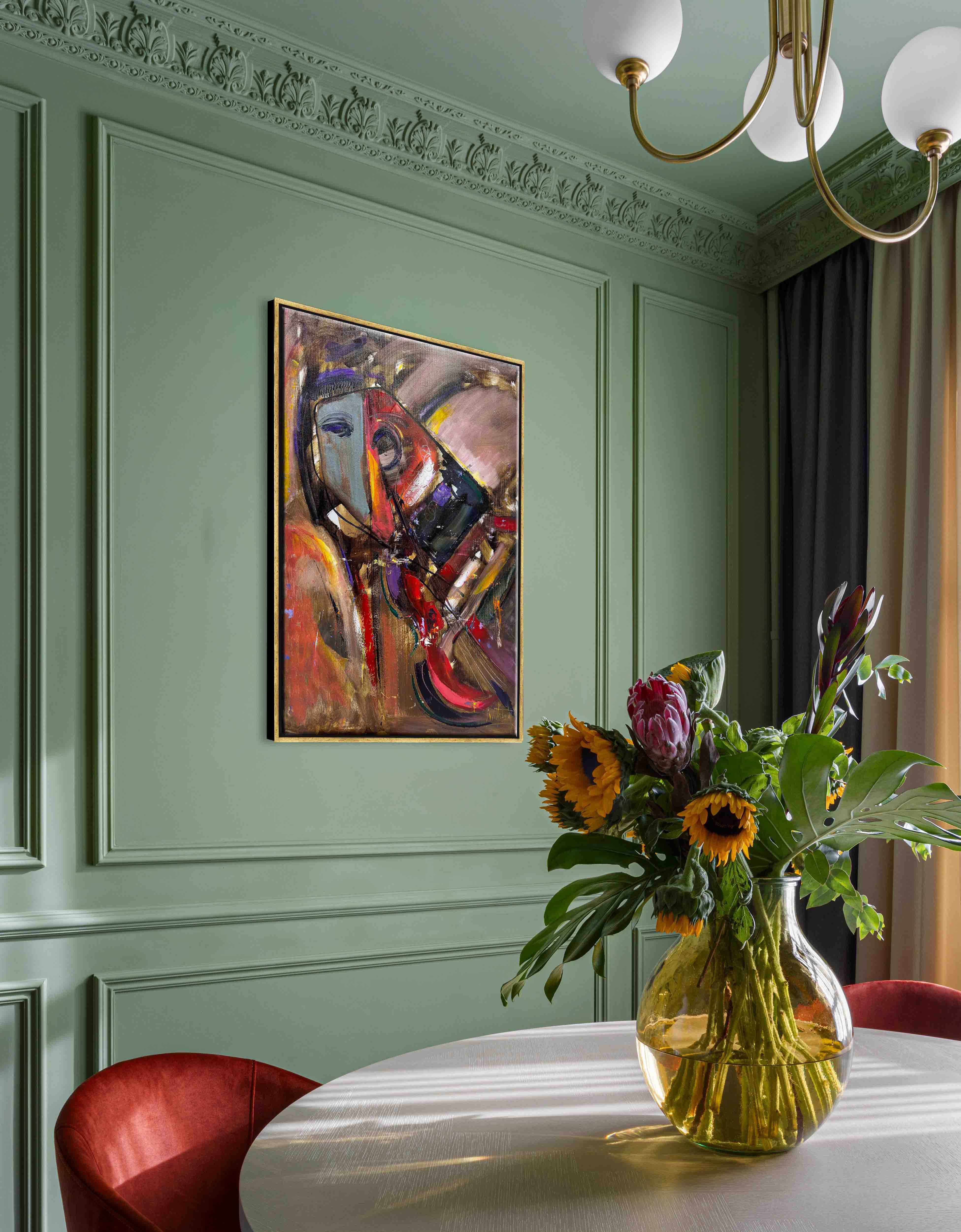 Soyut Portre | Yağlı Boya Tablo