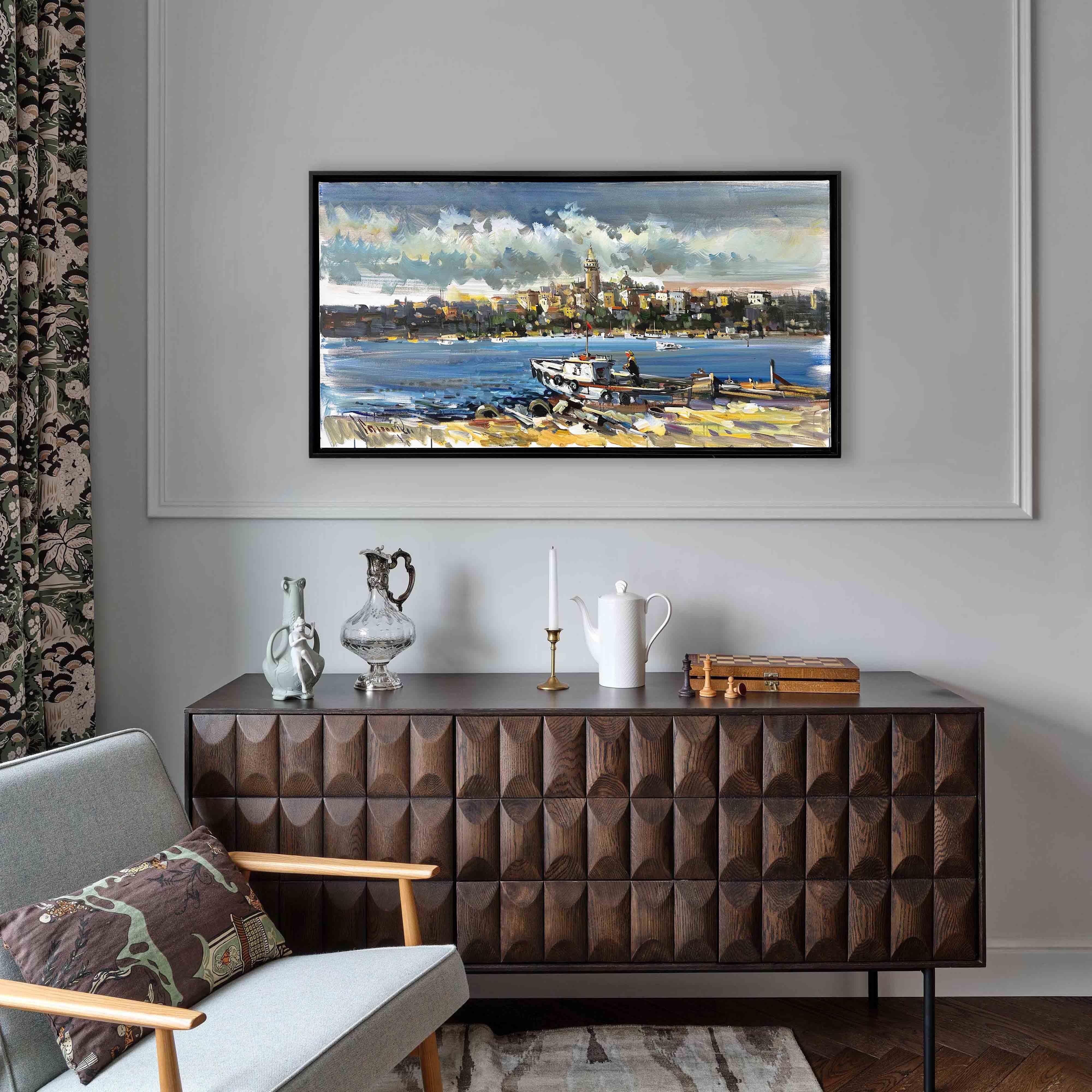 Sürat Teknesi | Yağlı Boya Tablo