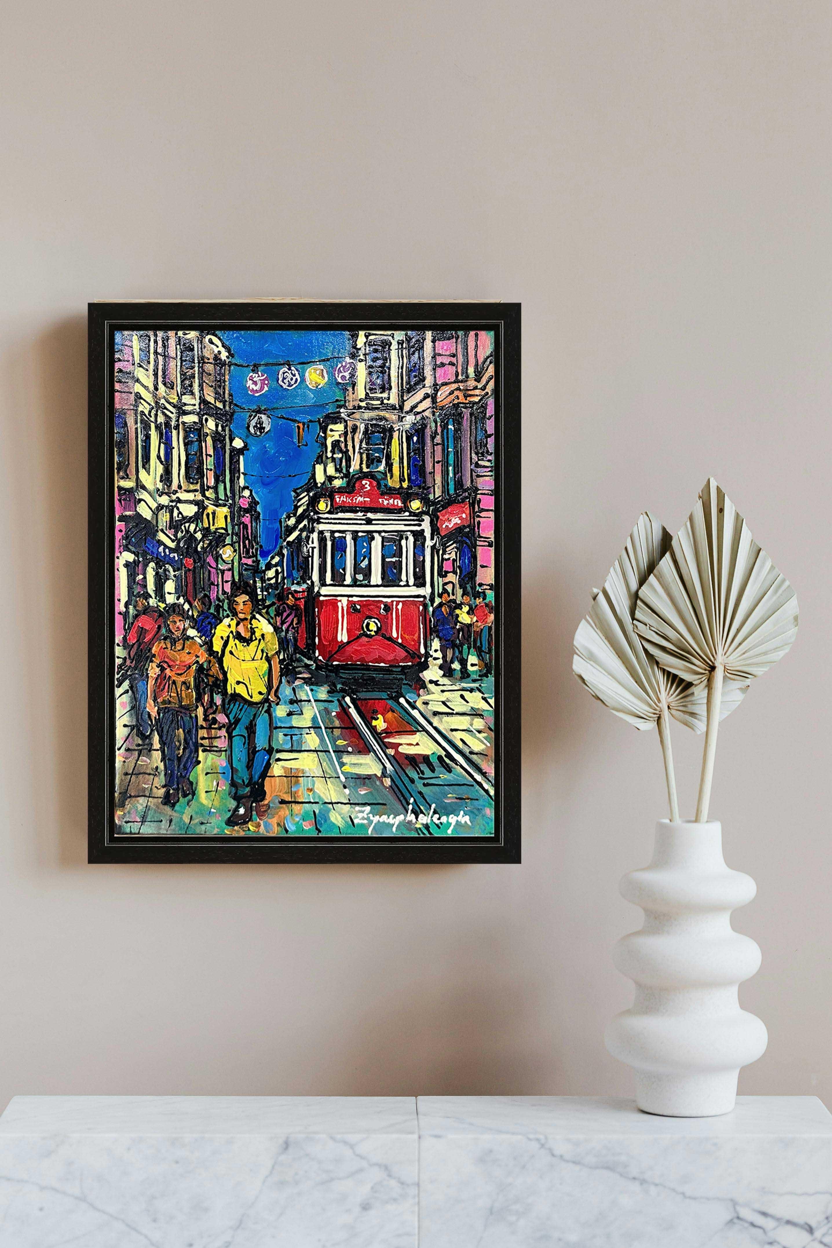 Taksim Görkemi | Yağlı Boya Tablo