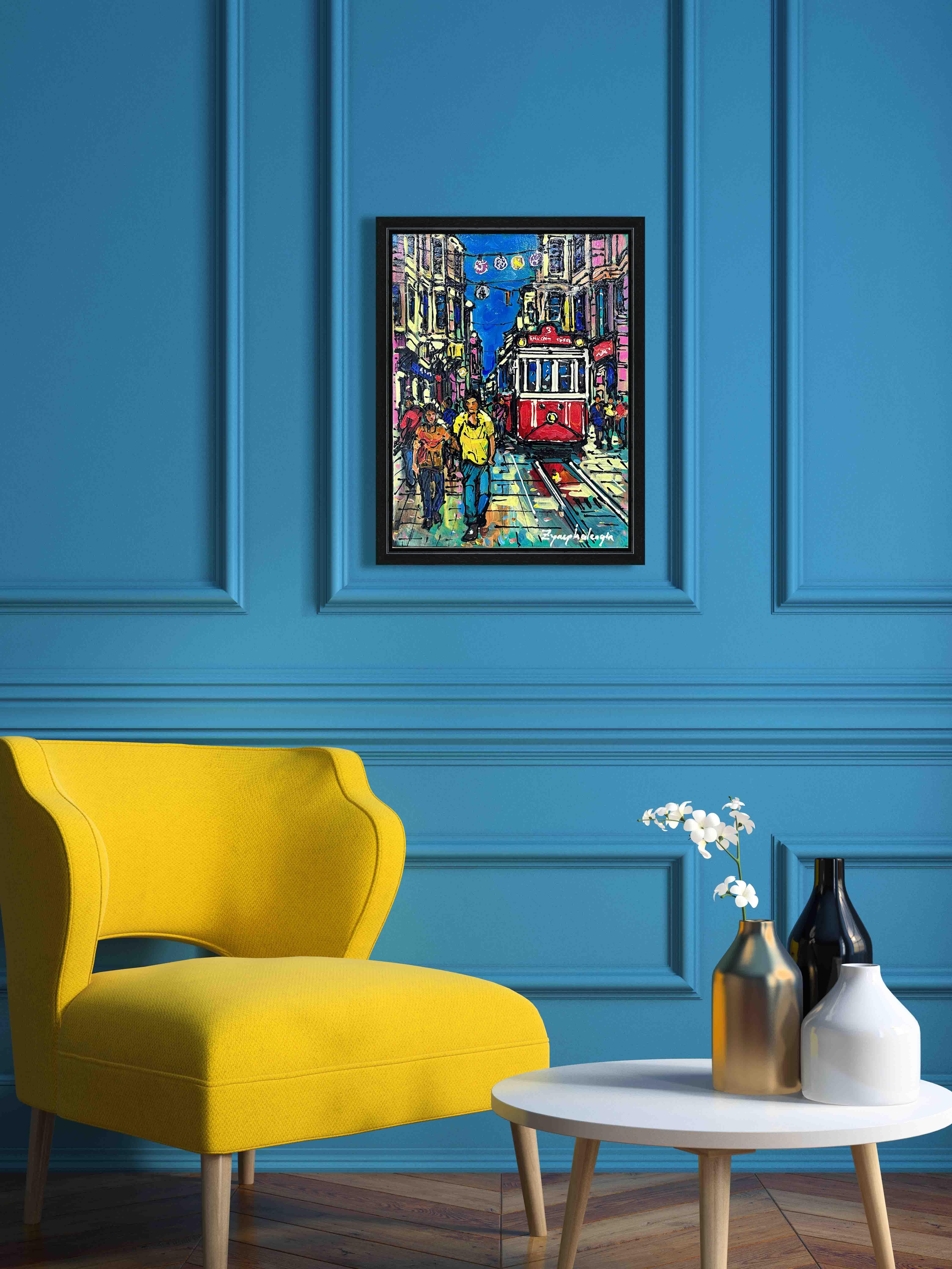 Taksim Görkemi | Yağlı Boya Tablo