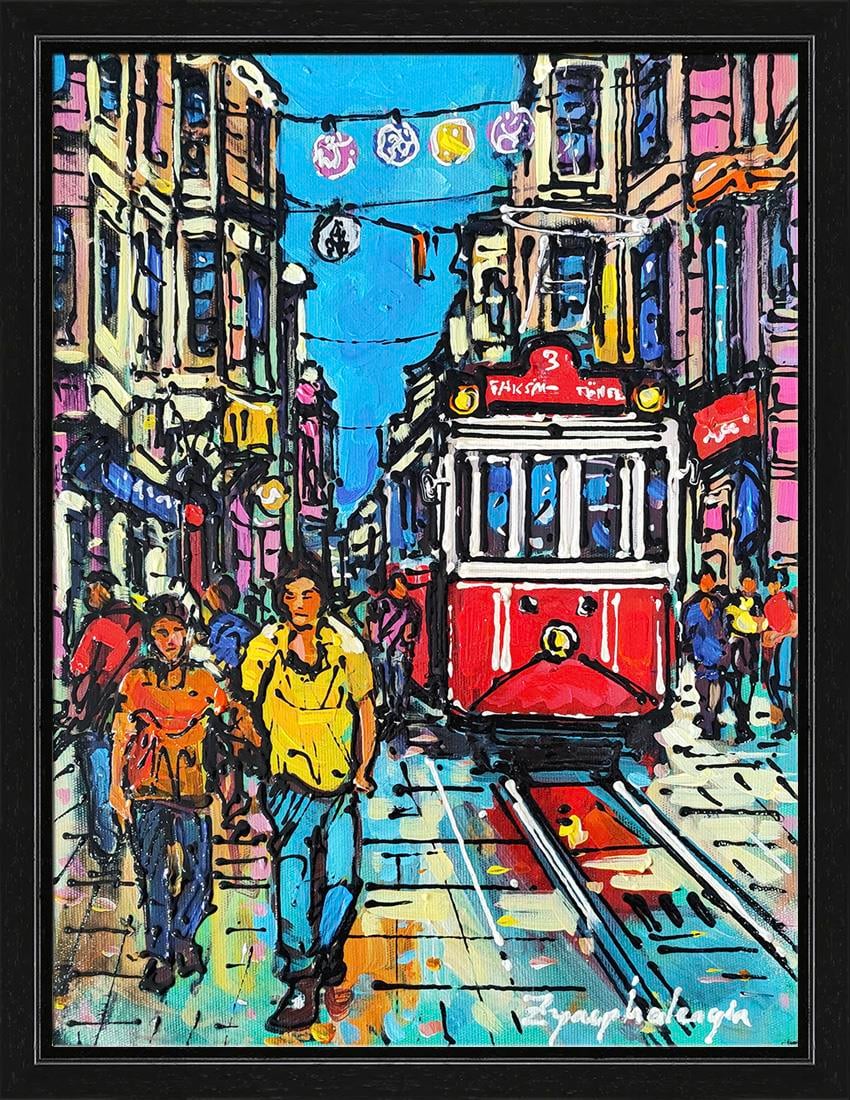 Taksim Görkemi | Yağlı Boya Tablo