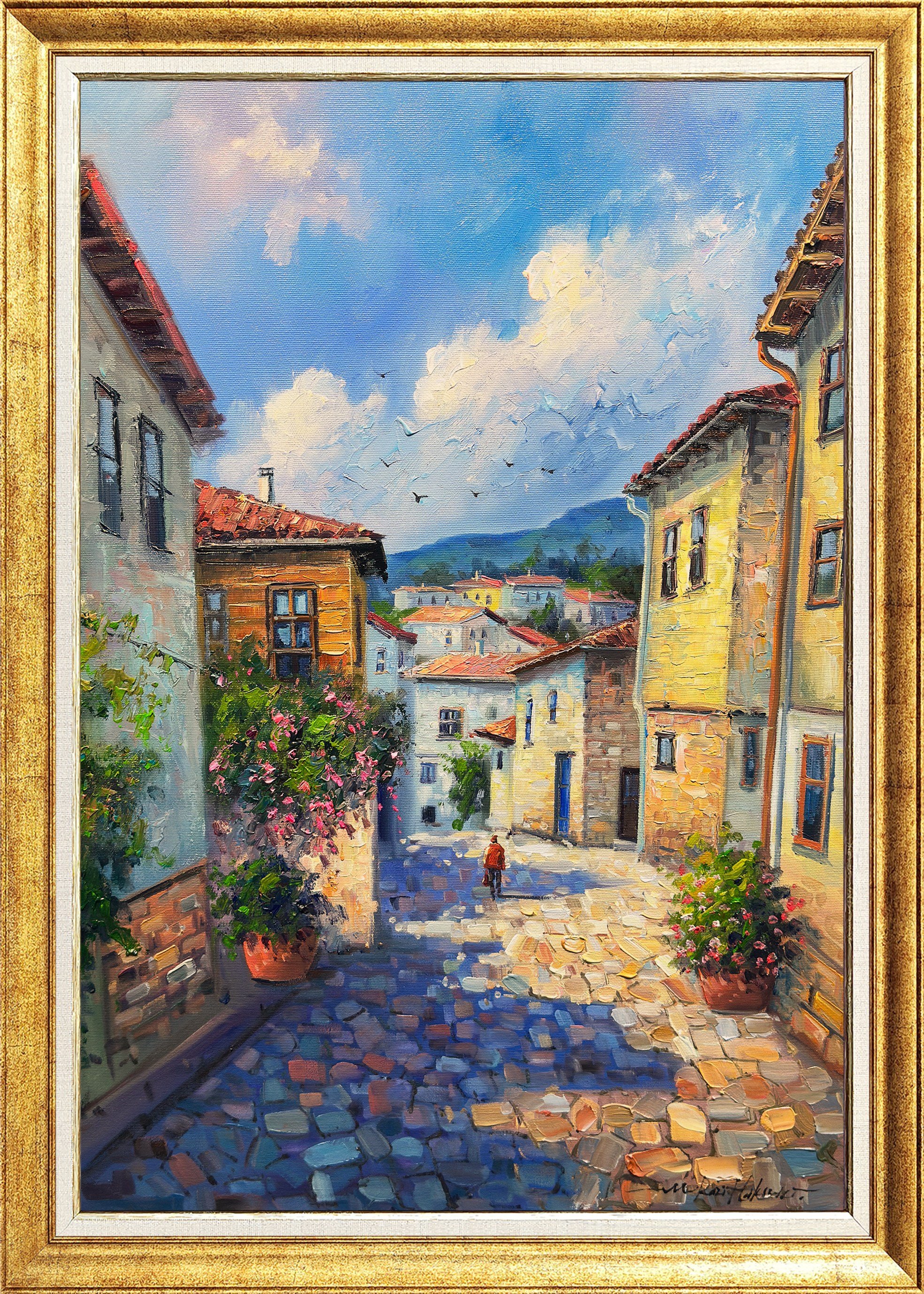 Tarihi Sokaklar| Yağlı Boya Tablo