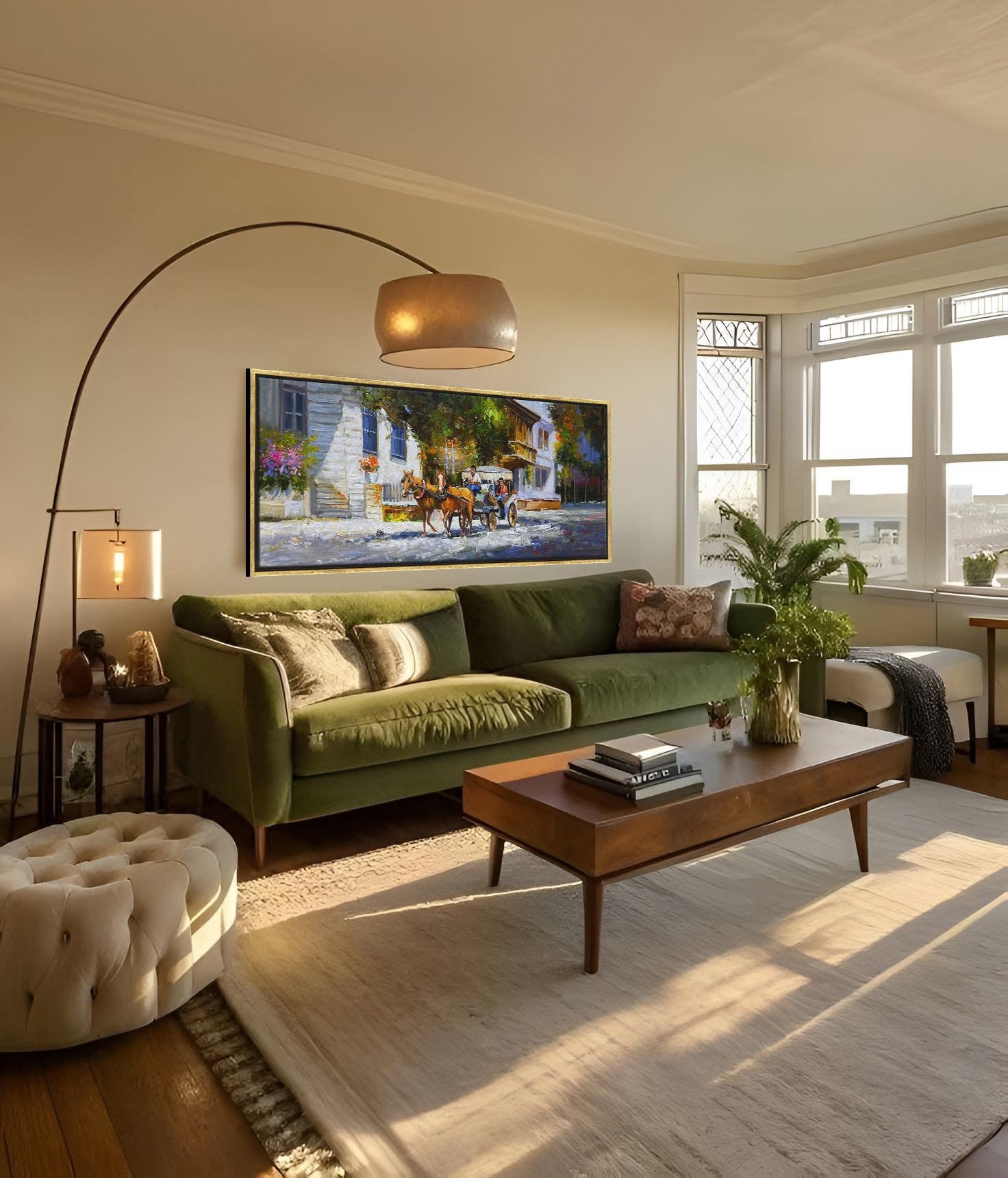 Tarihin Sokağı | Yağlı Boya Tablo