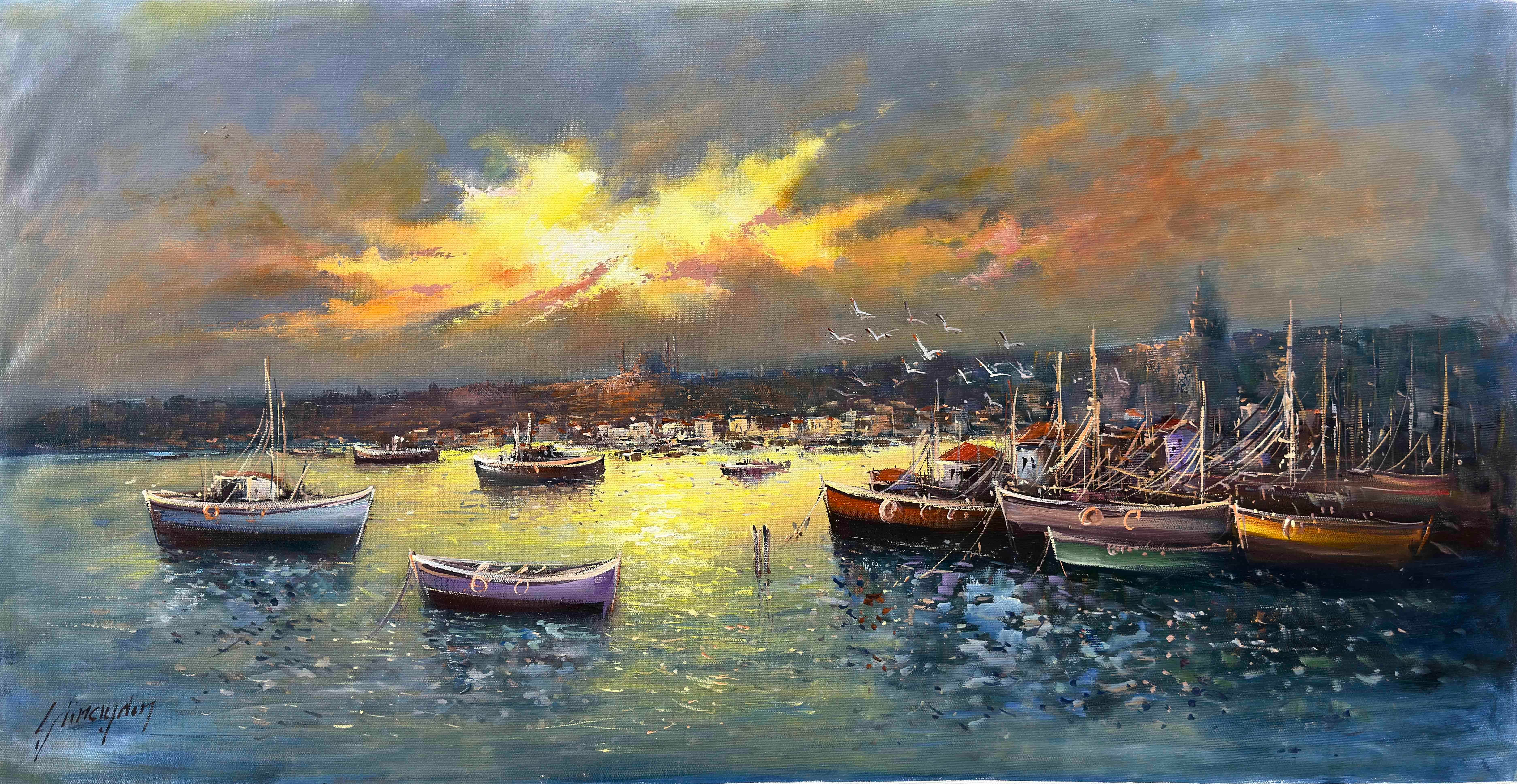 Tekneler  | Yağlı Boya Tablo