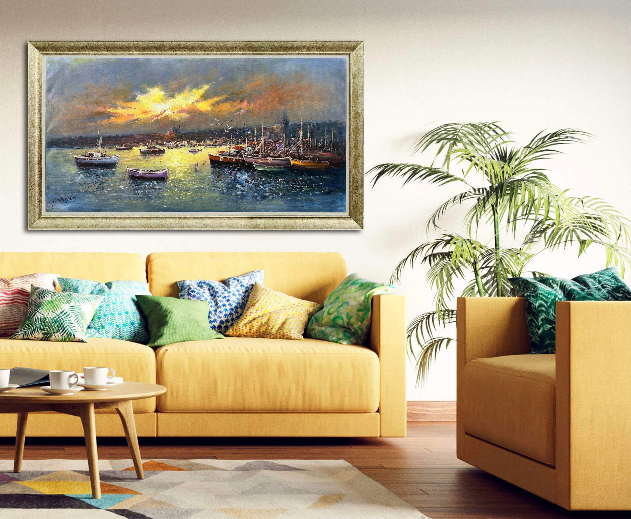 Tekneler  | Yağlı Boya Tablo