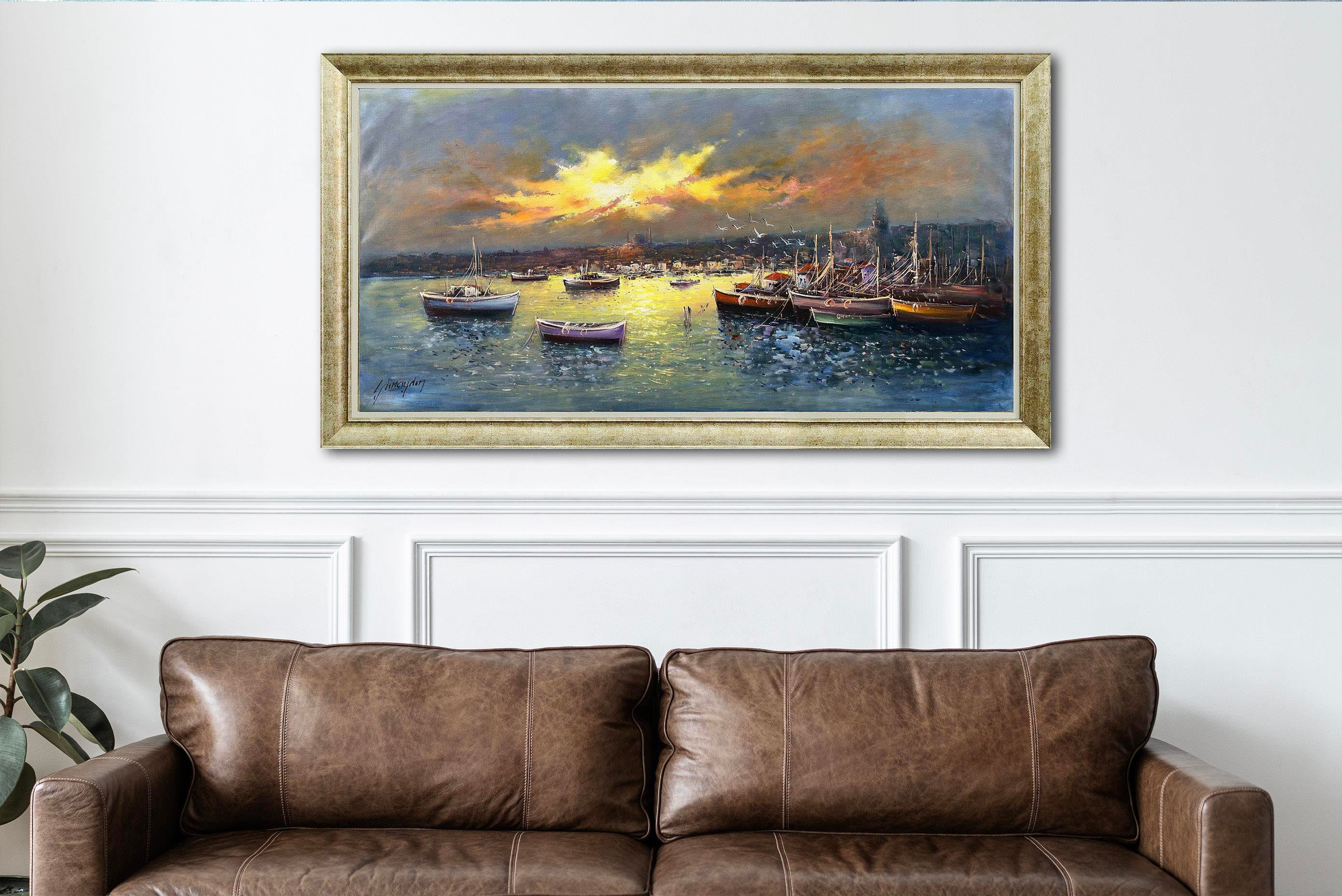 Tekneler  | Yağlı Boya Tablo