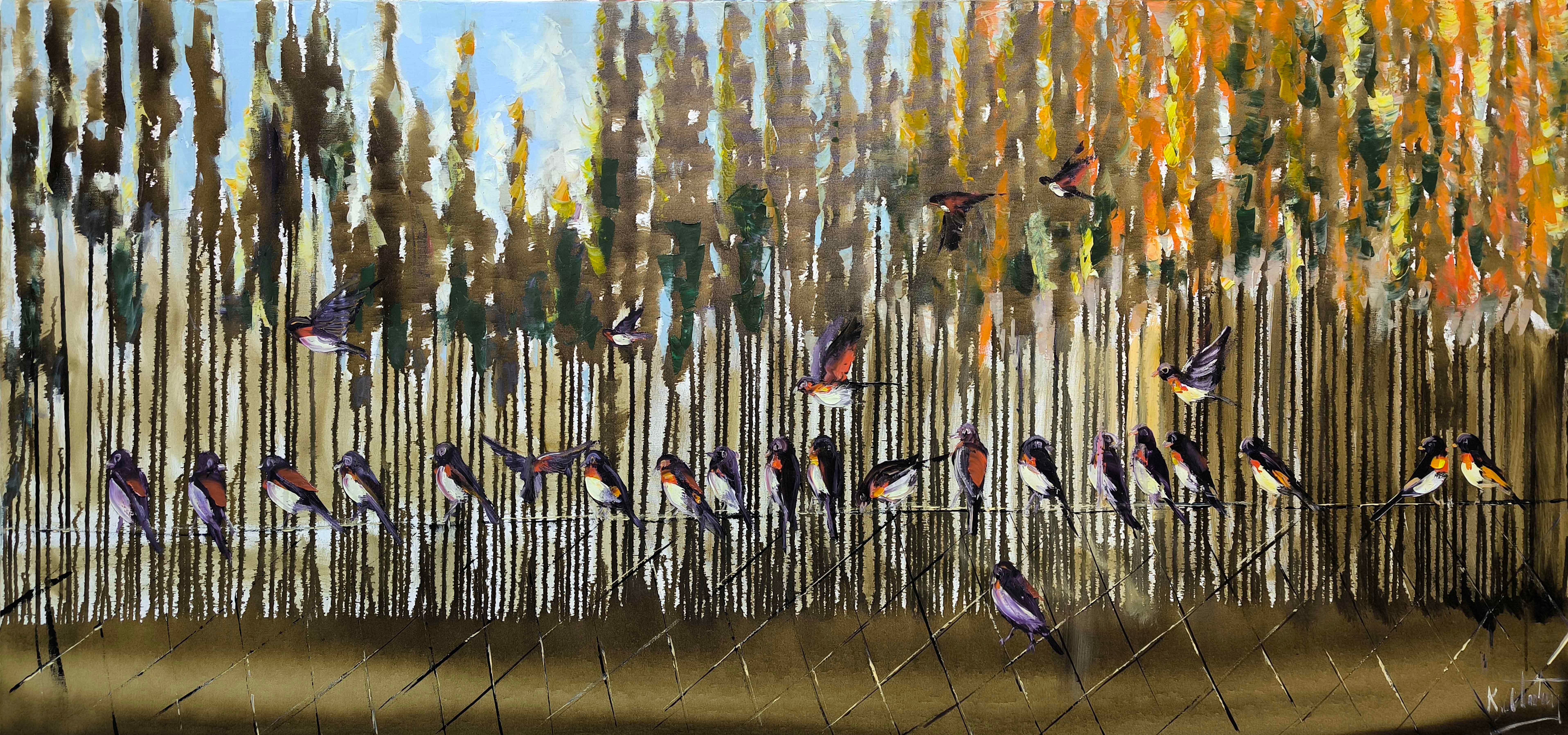 Teldeki güvecin | Yağlı Boya Tablo