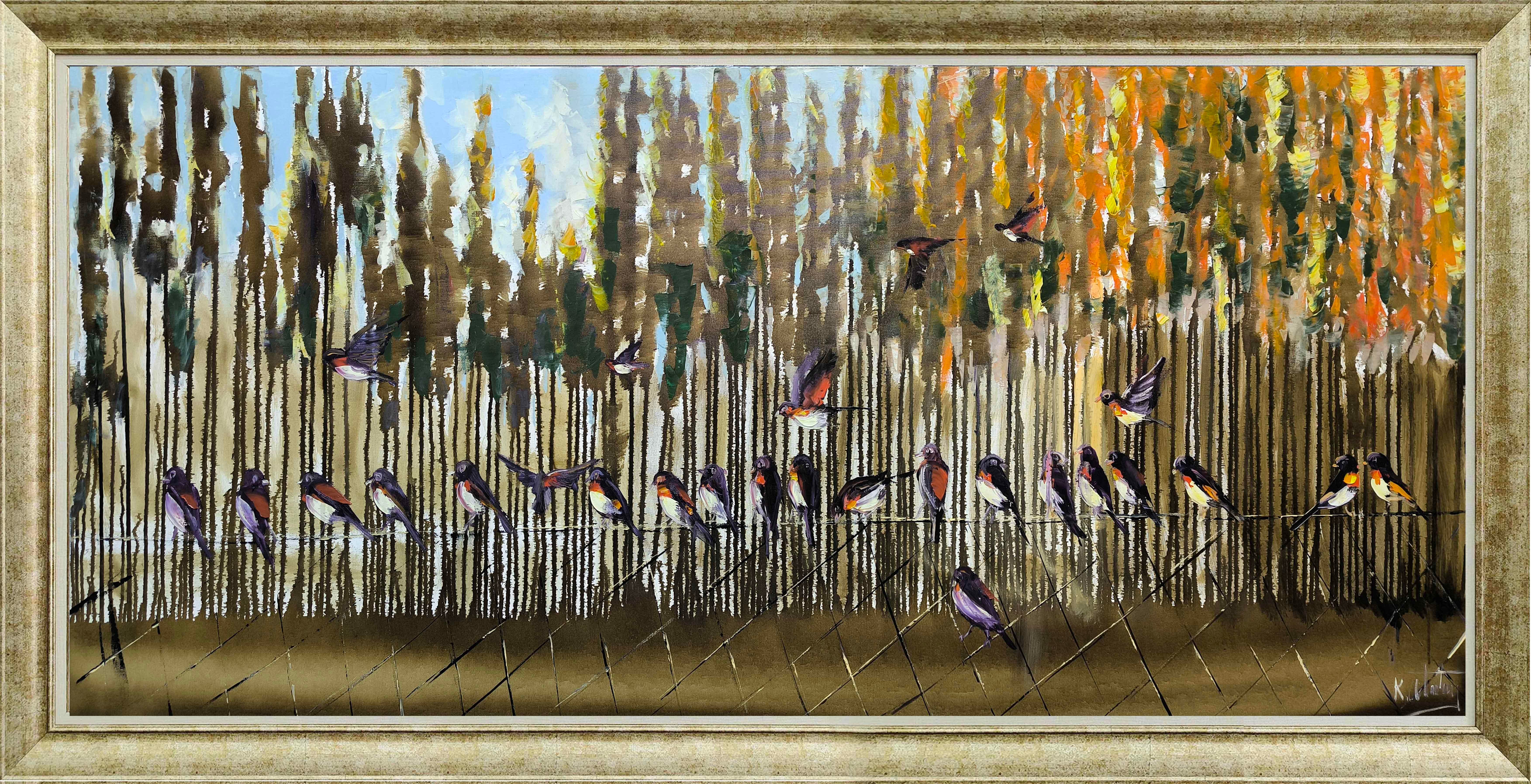 Teldeki güvecin | Yağlı Boya Tablo