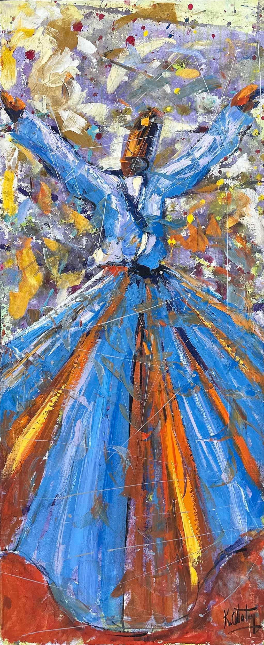 Uhrevi Semazen | Yağlı Boya Tablo