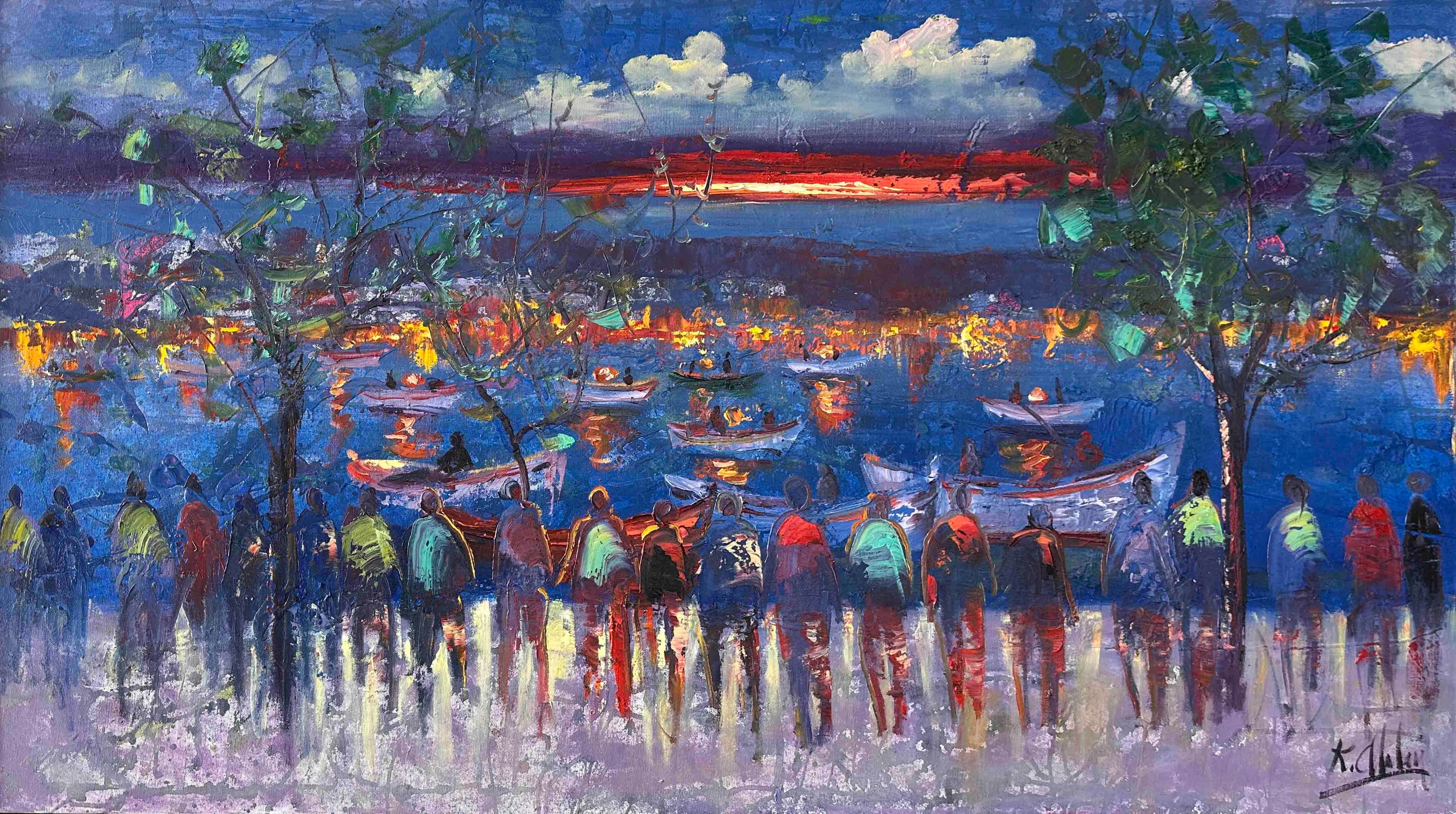 Umutlu Bekleyiş | Yağlı Boya Tablo