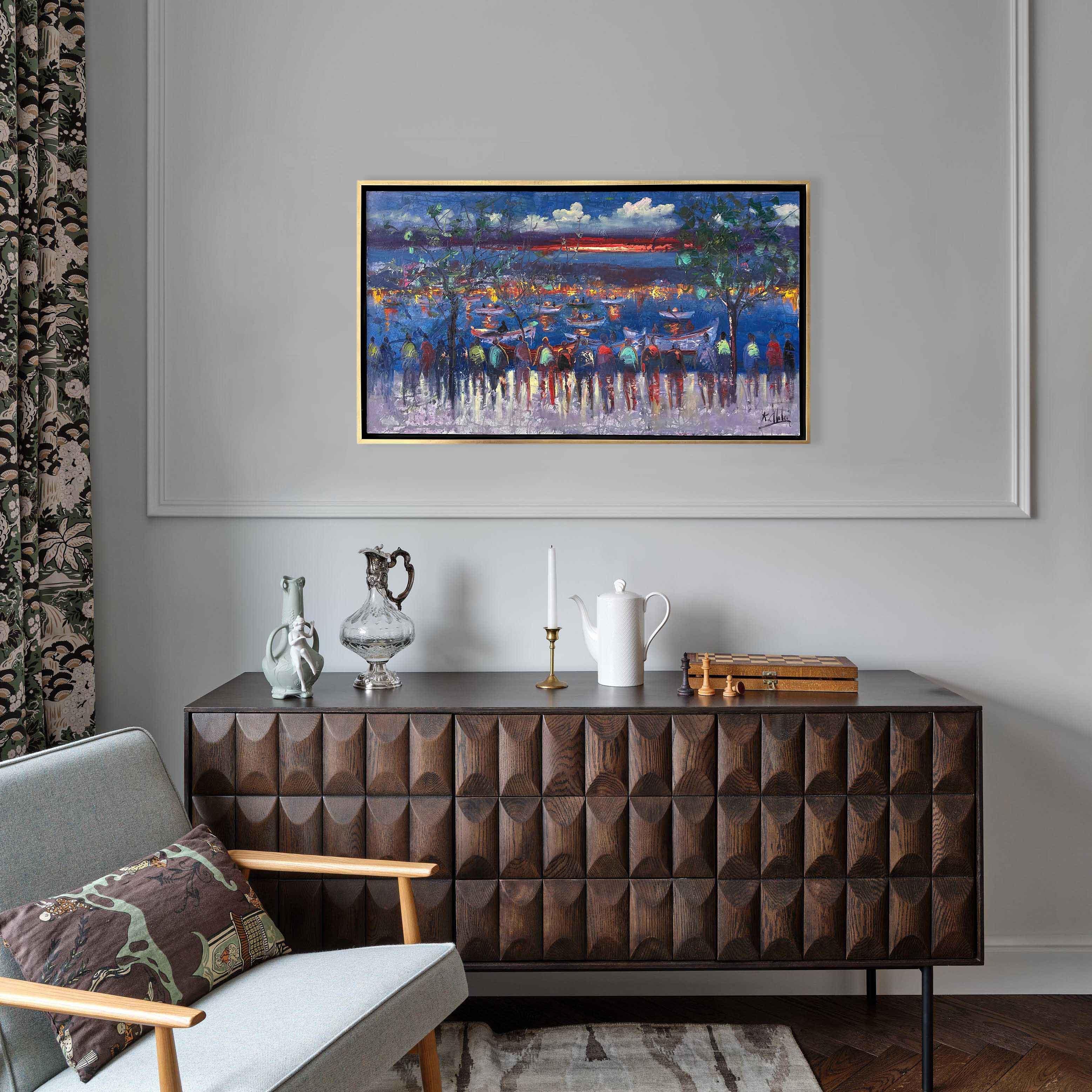 Umutlu Bekleyiş | Yağlı Boya Tablo