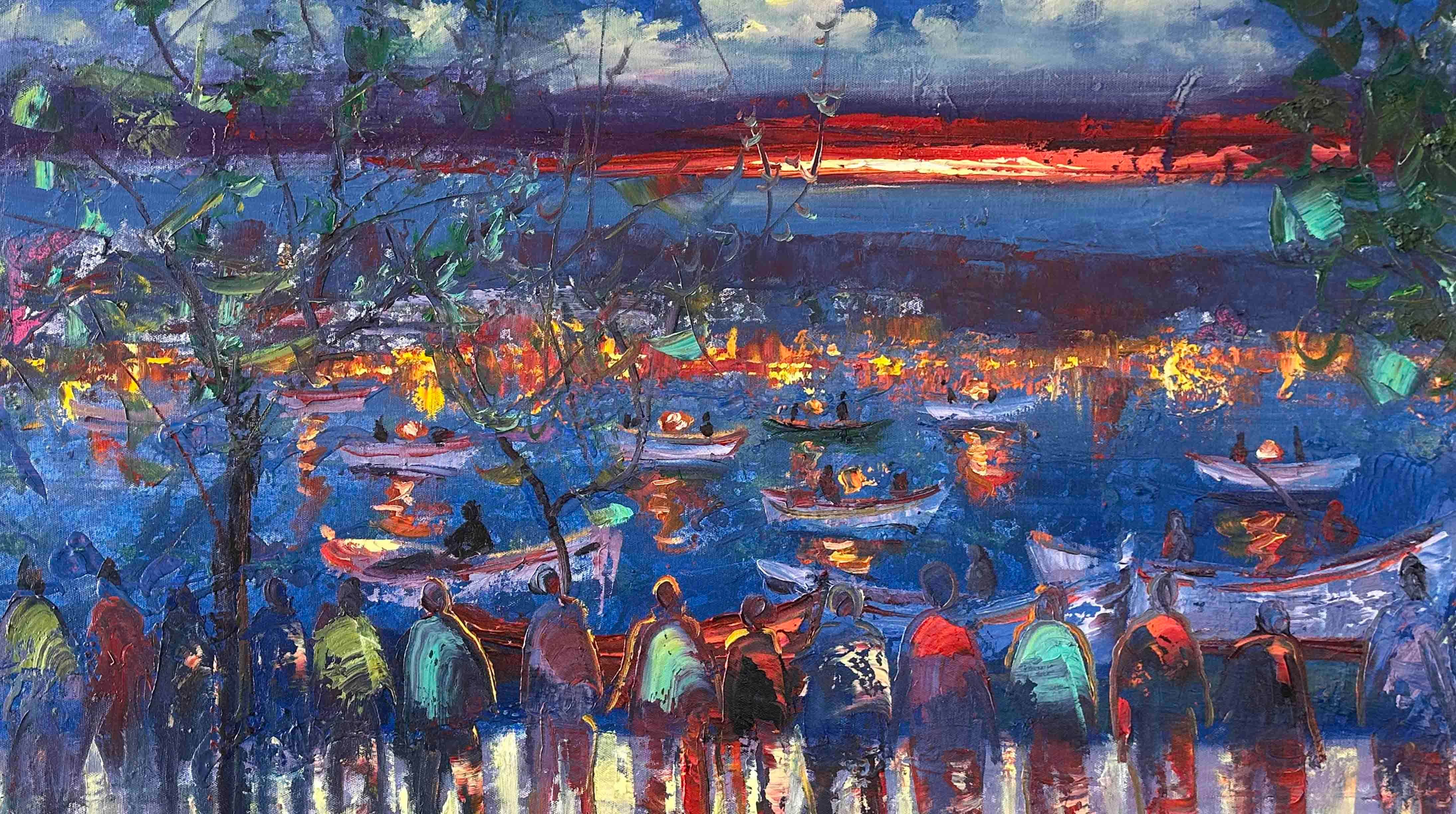 Umutlu Bekleyiş | Yağlı Boya Tablo