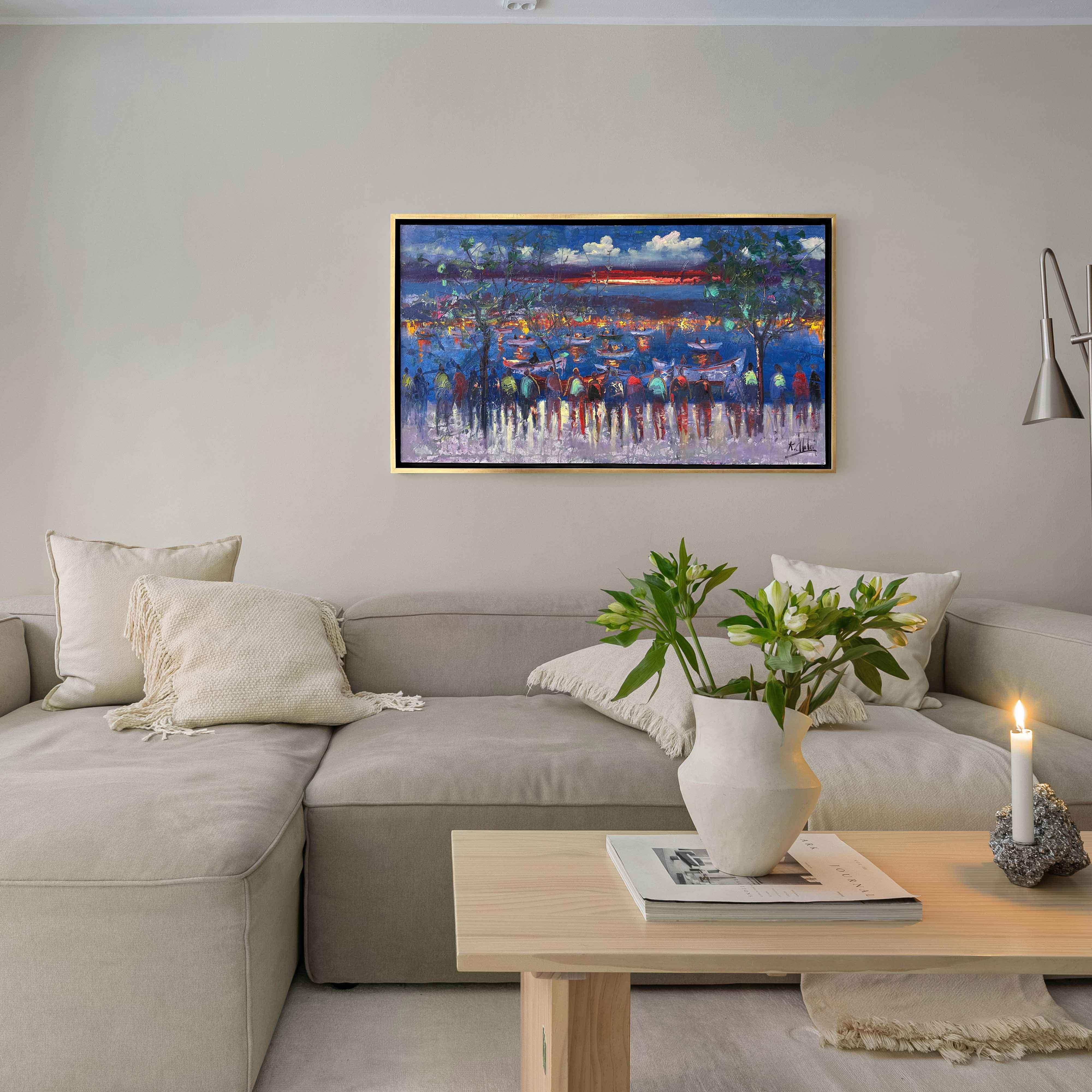 Umutlu Bekleyiş | Yağlı Boya Tablo