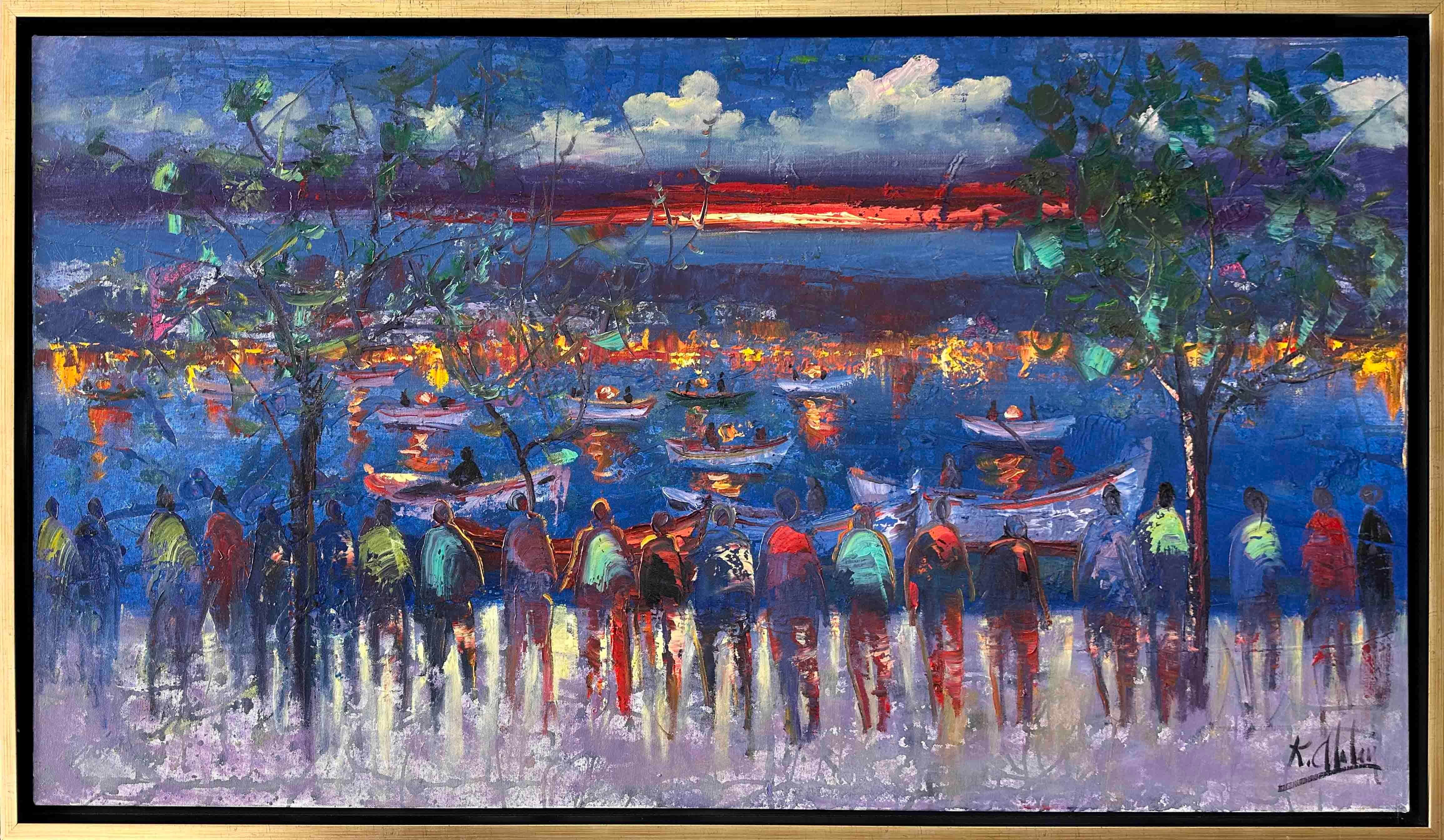 Umutlu Bekleyiş | Yağlı Boya Tablo