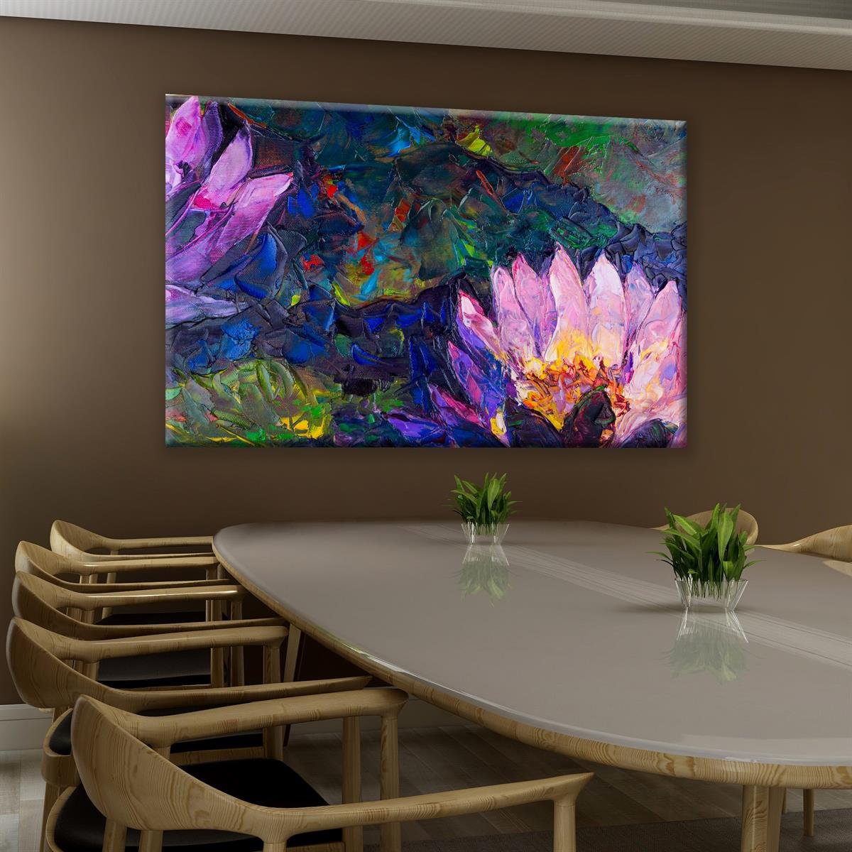 Yağlı Boya Dokulu Dijital Baskılar