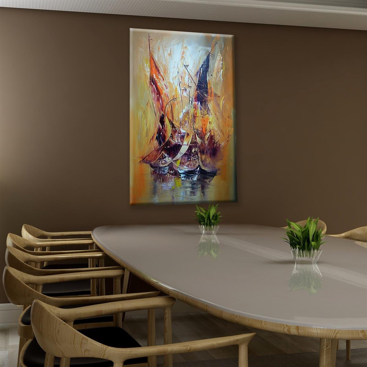 Yağlı Boya Dokulu Dijital Baskılar