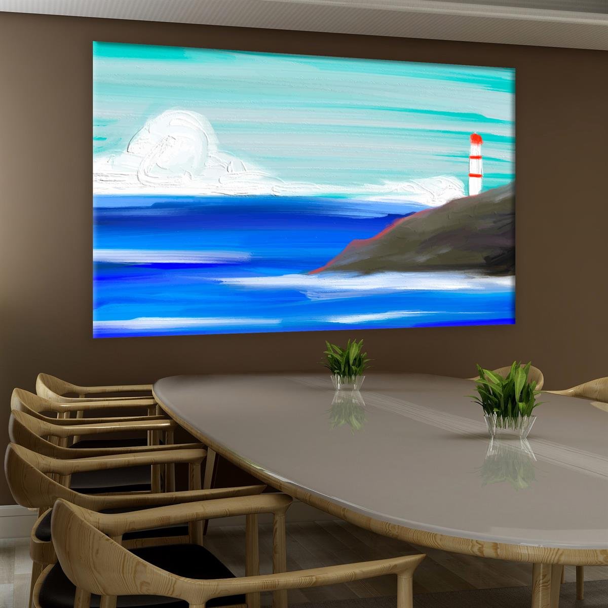 Yağlı Boya Dokulu Dijital Baskılar