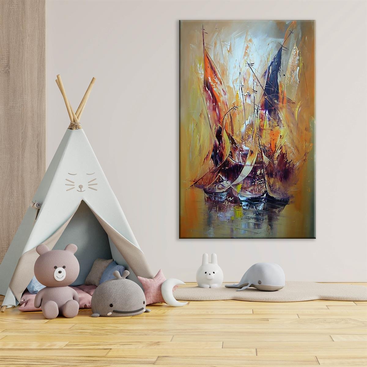 Yağlı Boya Dokulu Dijital Baskılar