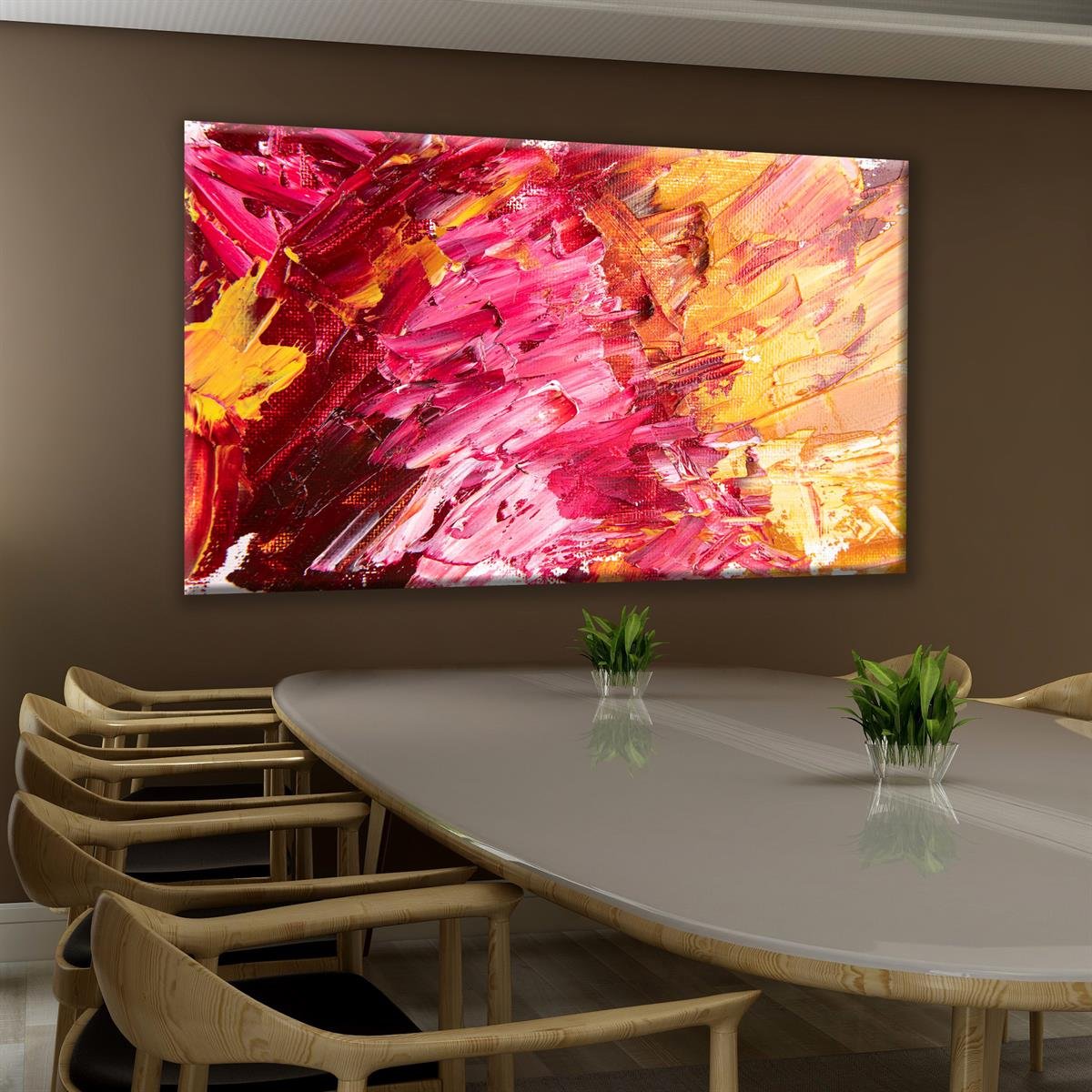 Yağlı Boya Dokulu Dijital Baskılar