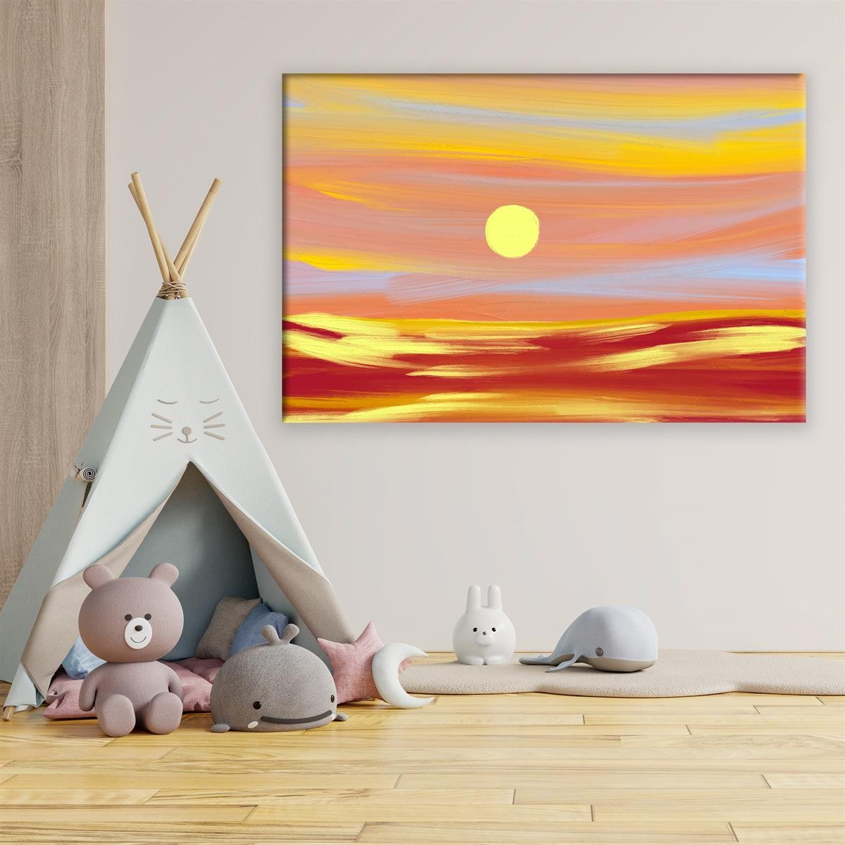 Yağlı Boya Dokulu Dijital Baskılar