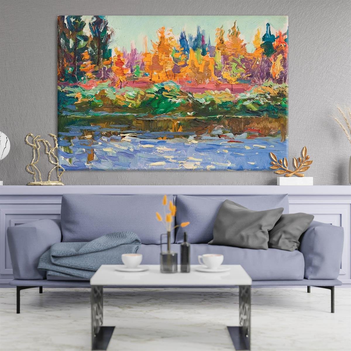 Yağlı Boya Dokulu Dijital Baskılar