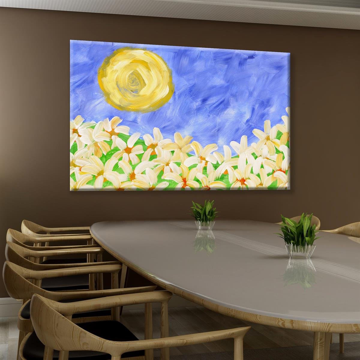 Yağlı Boya Dokulu Dijital Baskılar