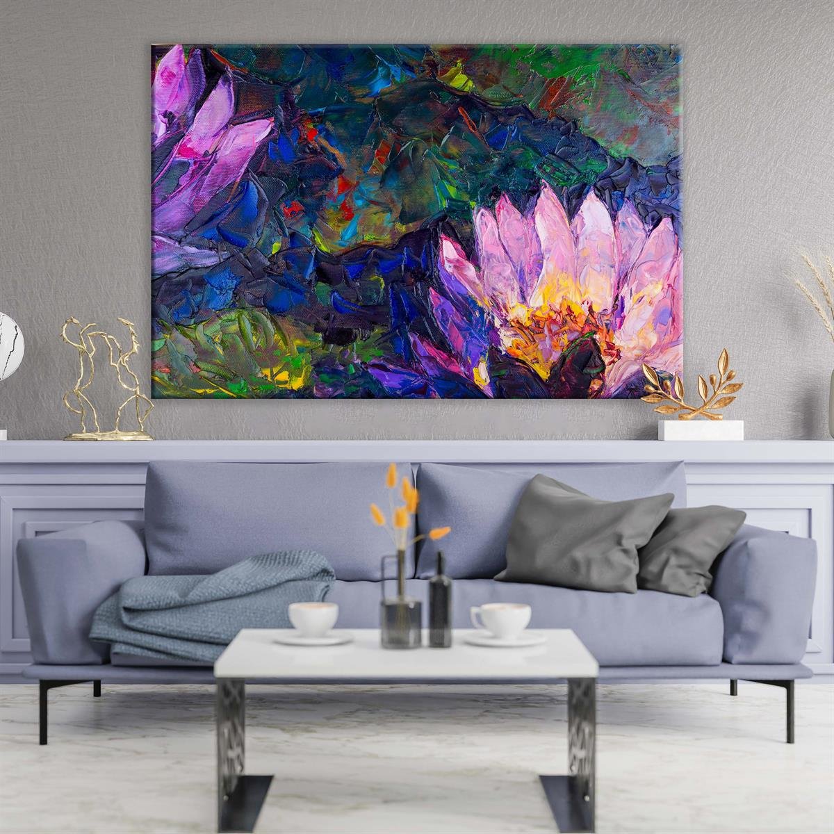 Yağlı Boya Dokulu Dijital Baskılar