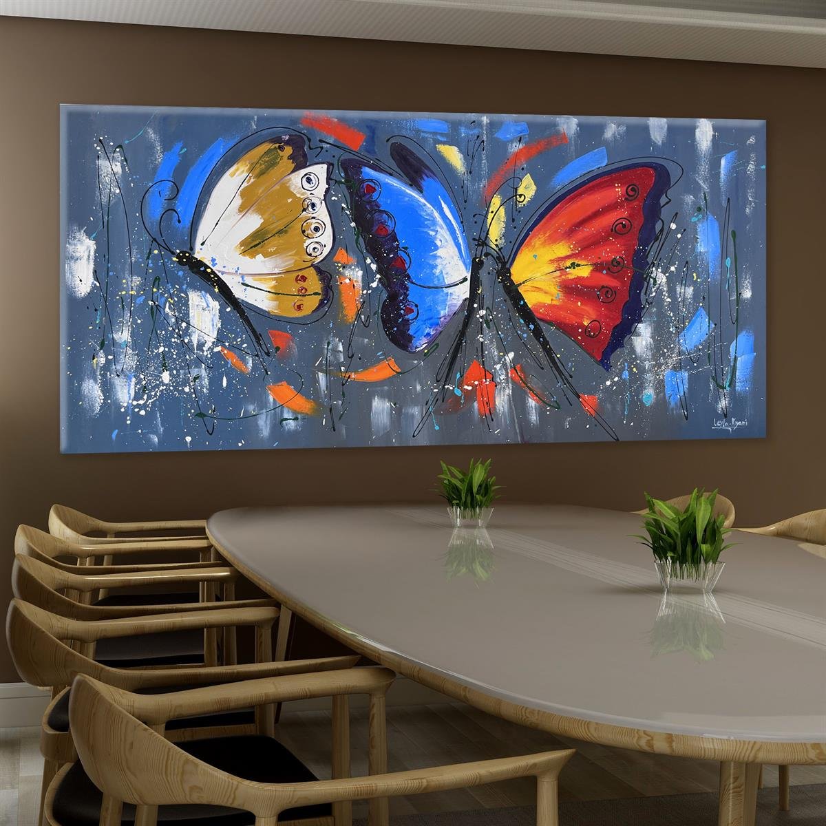 Yağlı Boya Dokulu Dijital Baskılar