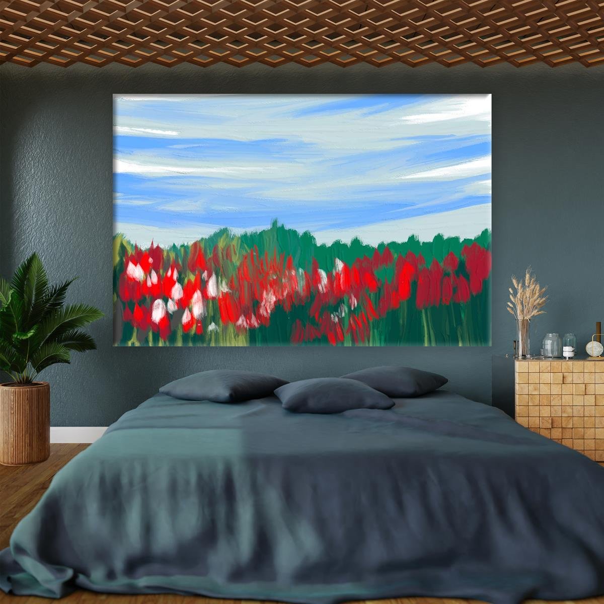 Yağlı Boya Dokulu Dijital Baskılar