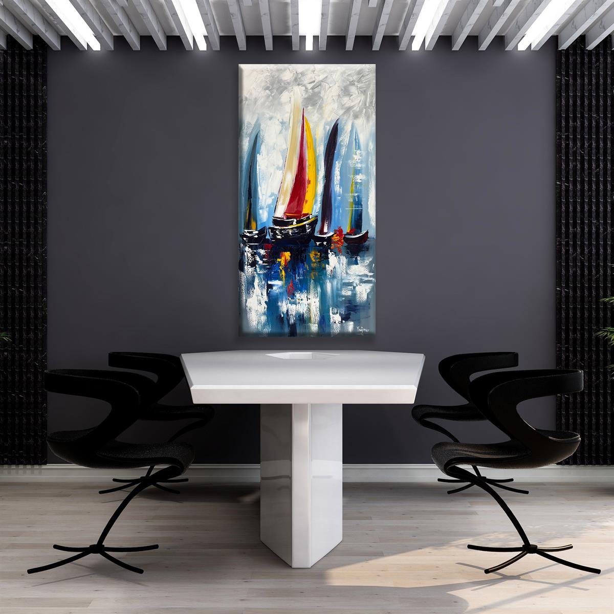 Yağlı Boya Dokulu Dijital Baskılar