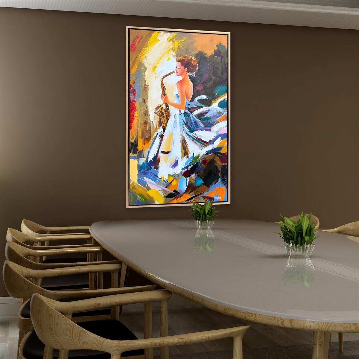 Yağlı Boya Dokulu Dijital Baskılar