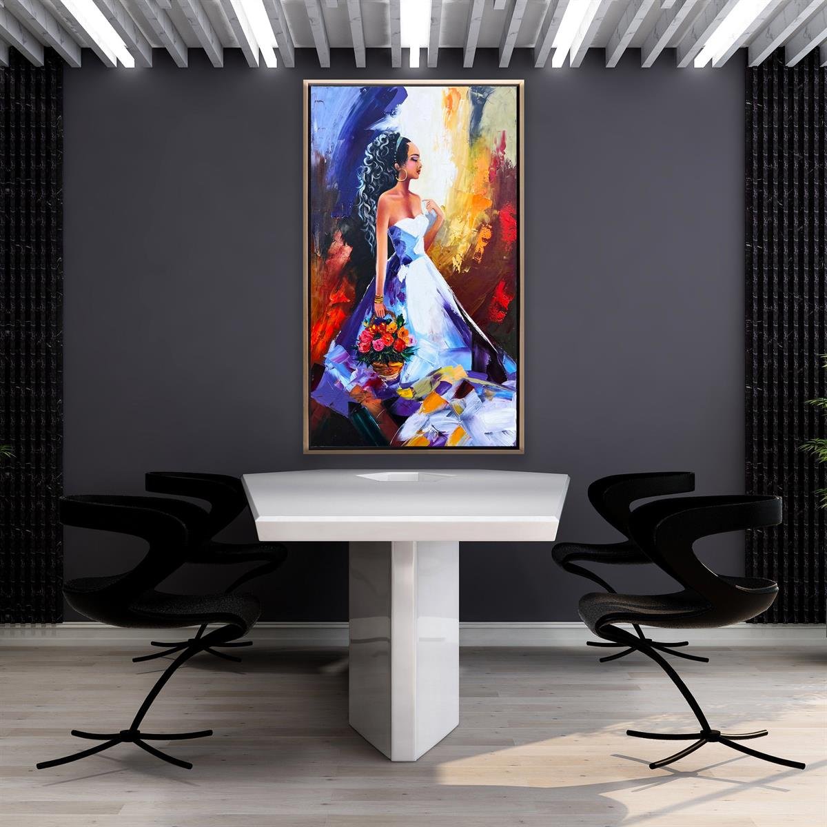 Yağlı Boya Dokulu Dijital Baskılar